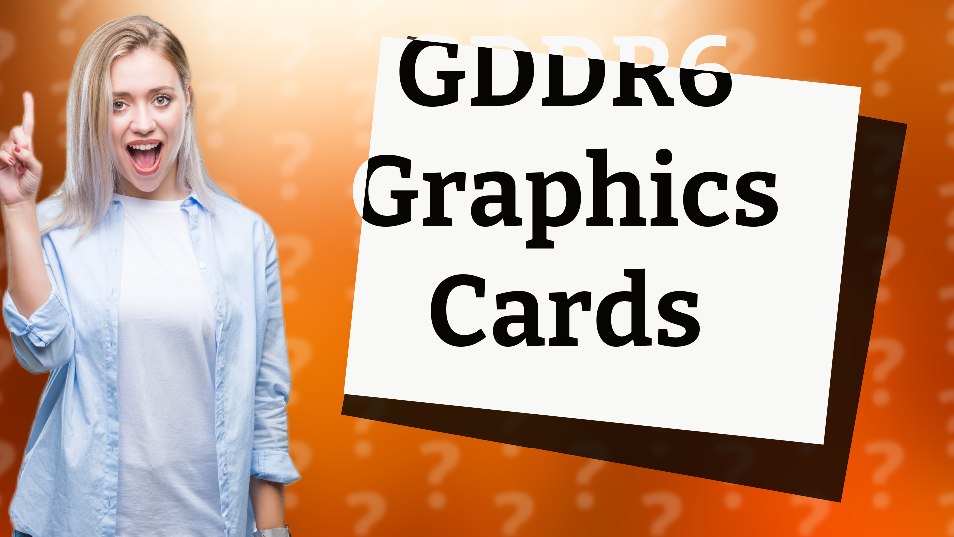 GDDR6 Graphics Cards