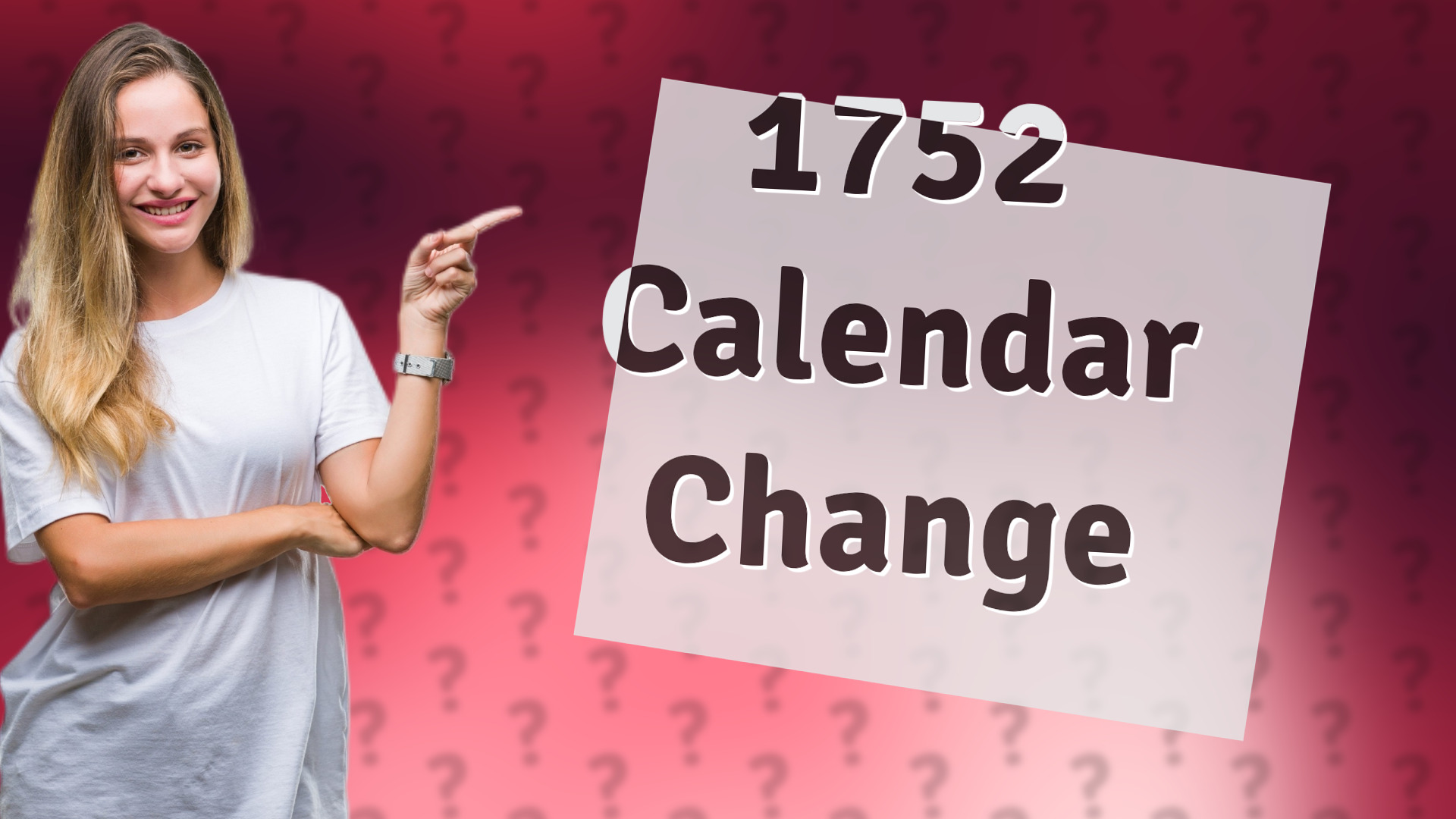 1752 Calendar Change