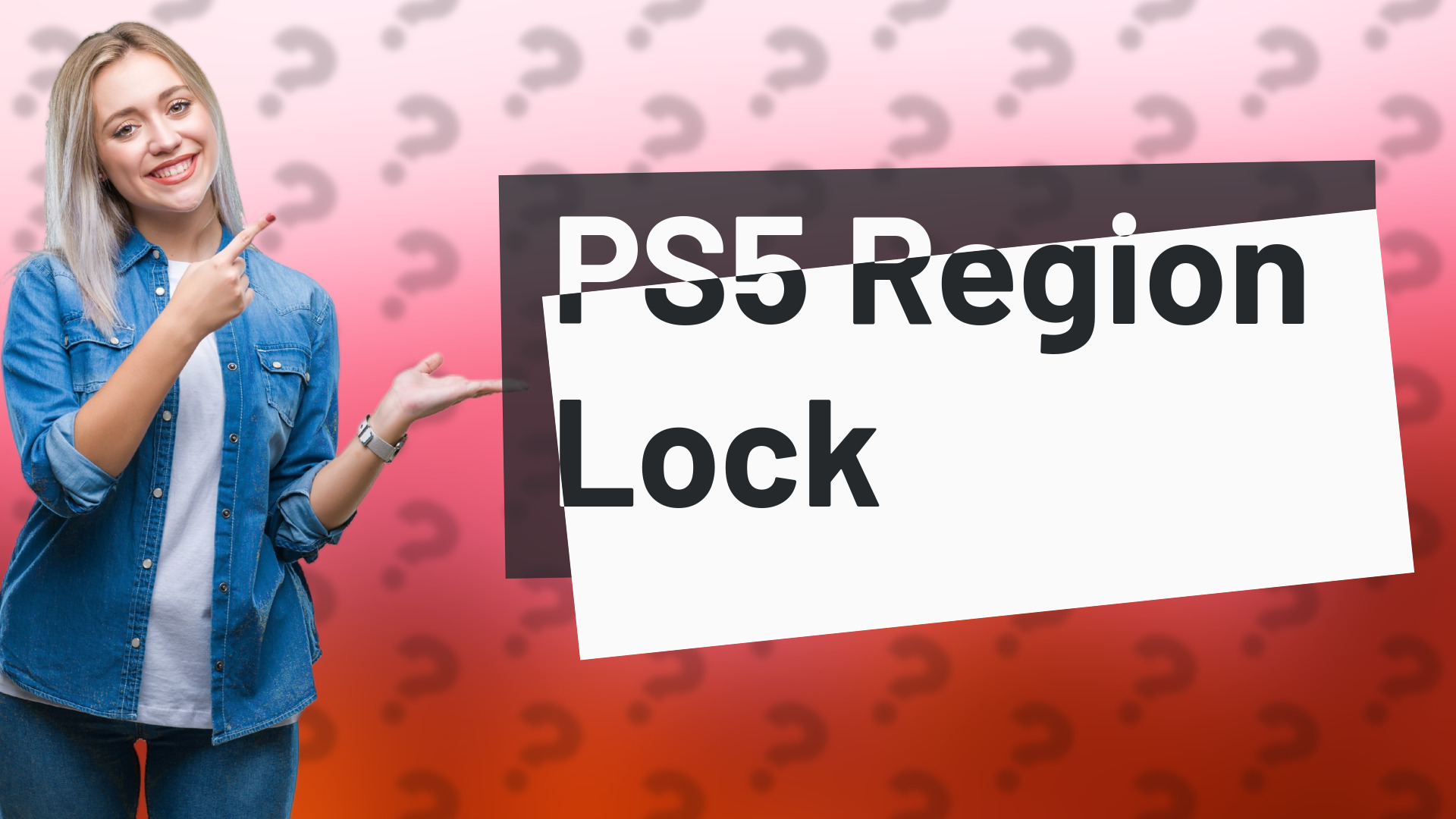 PS5 Region Lock