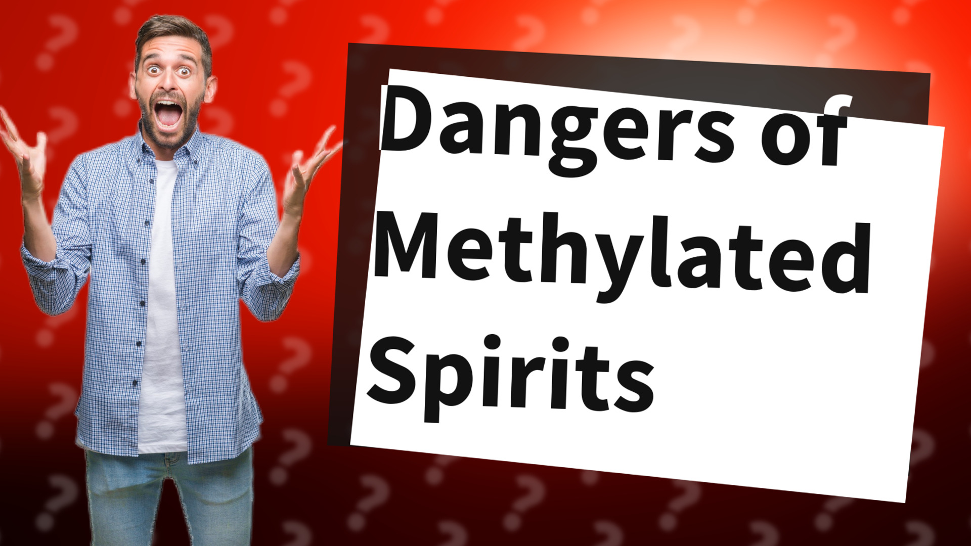 Dangers of Methylated Spirits