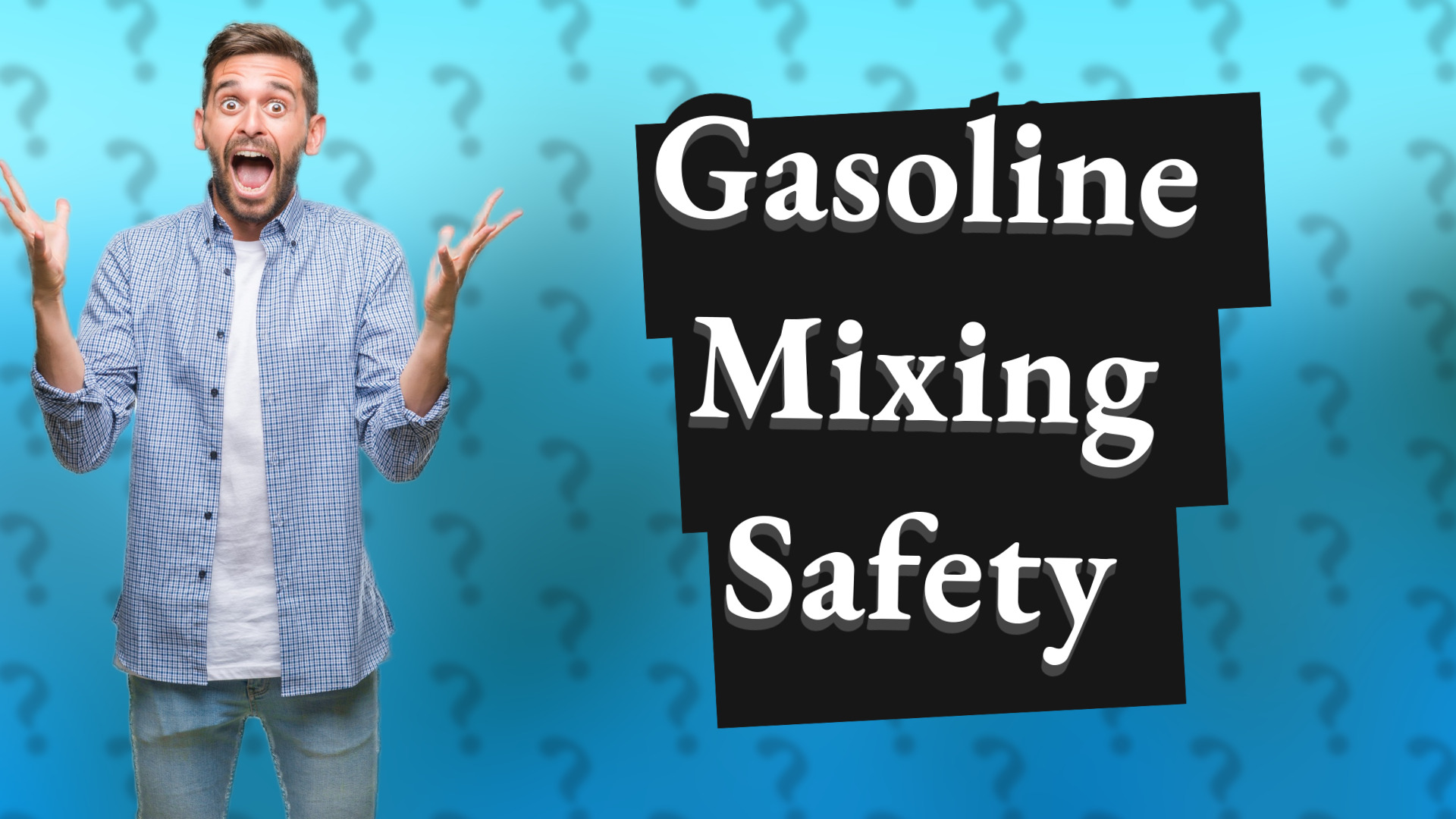 Gasoline Mixing Safety