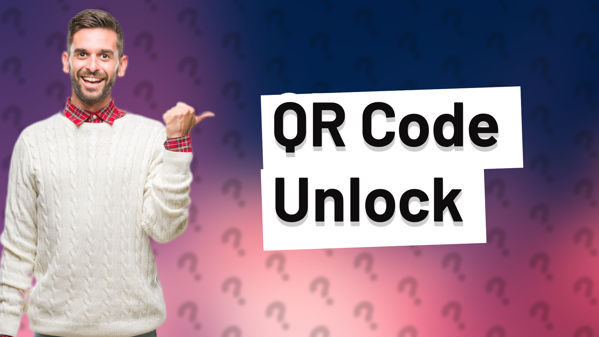QR Code Unlock