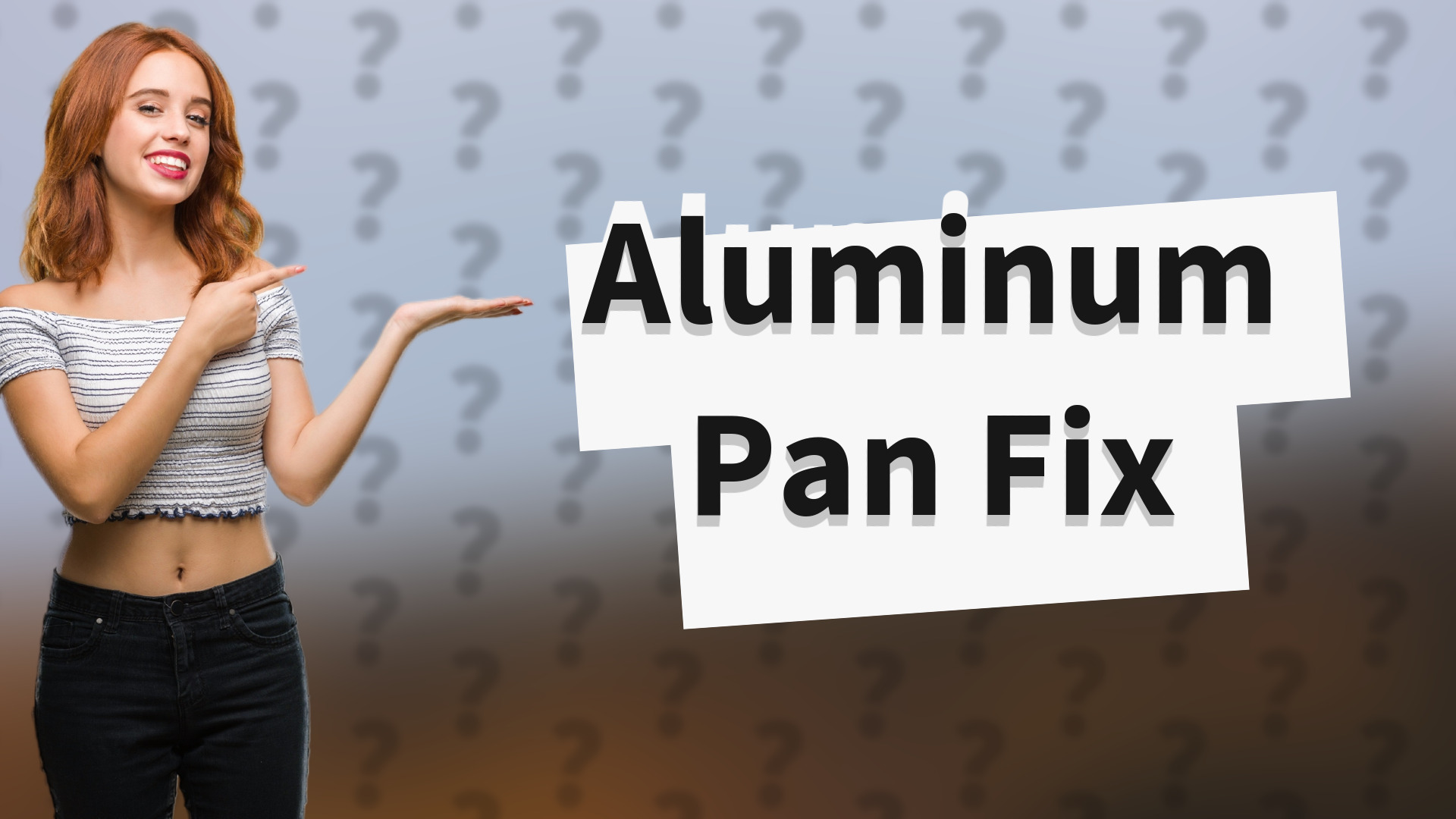 Aluminum Pan Fix