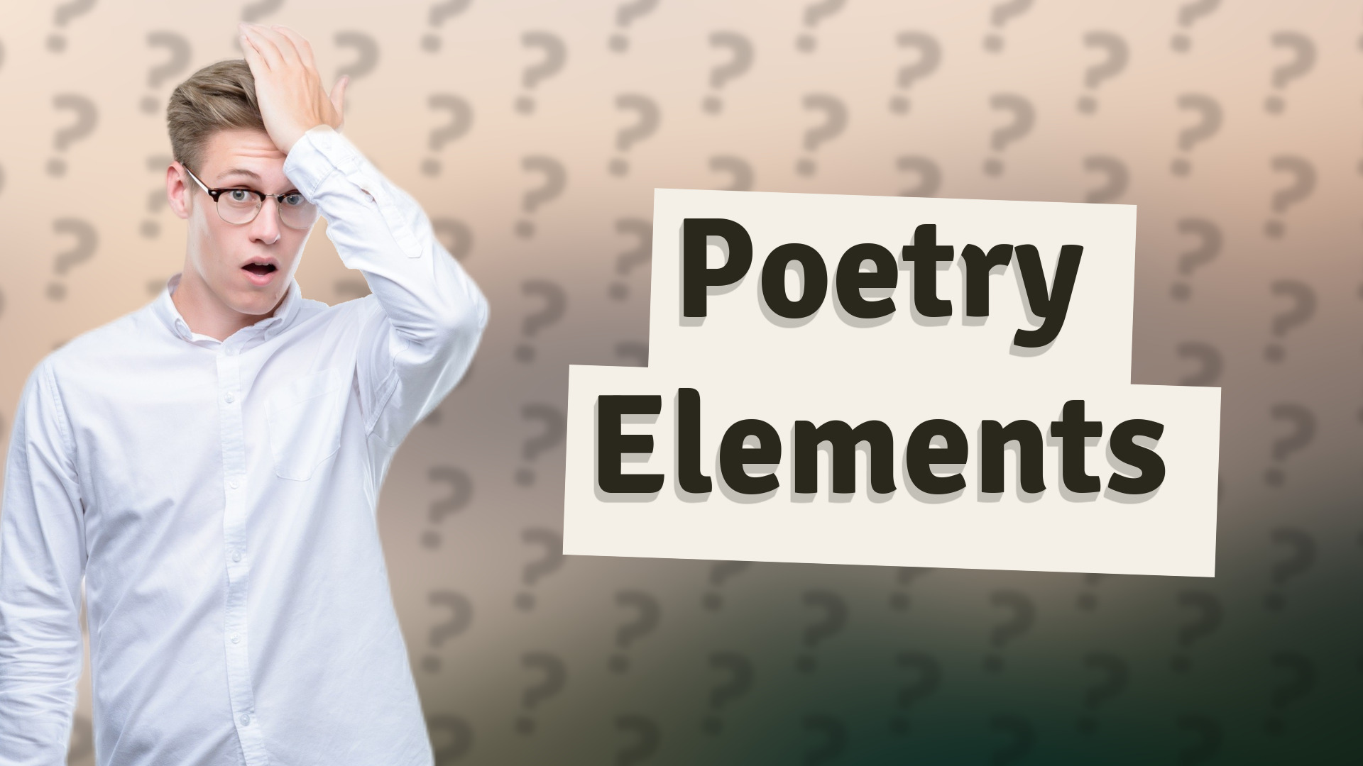 Poetry Elements