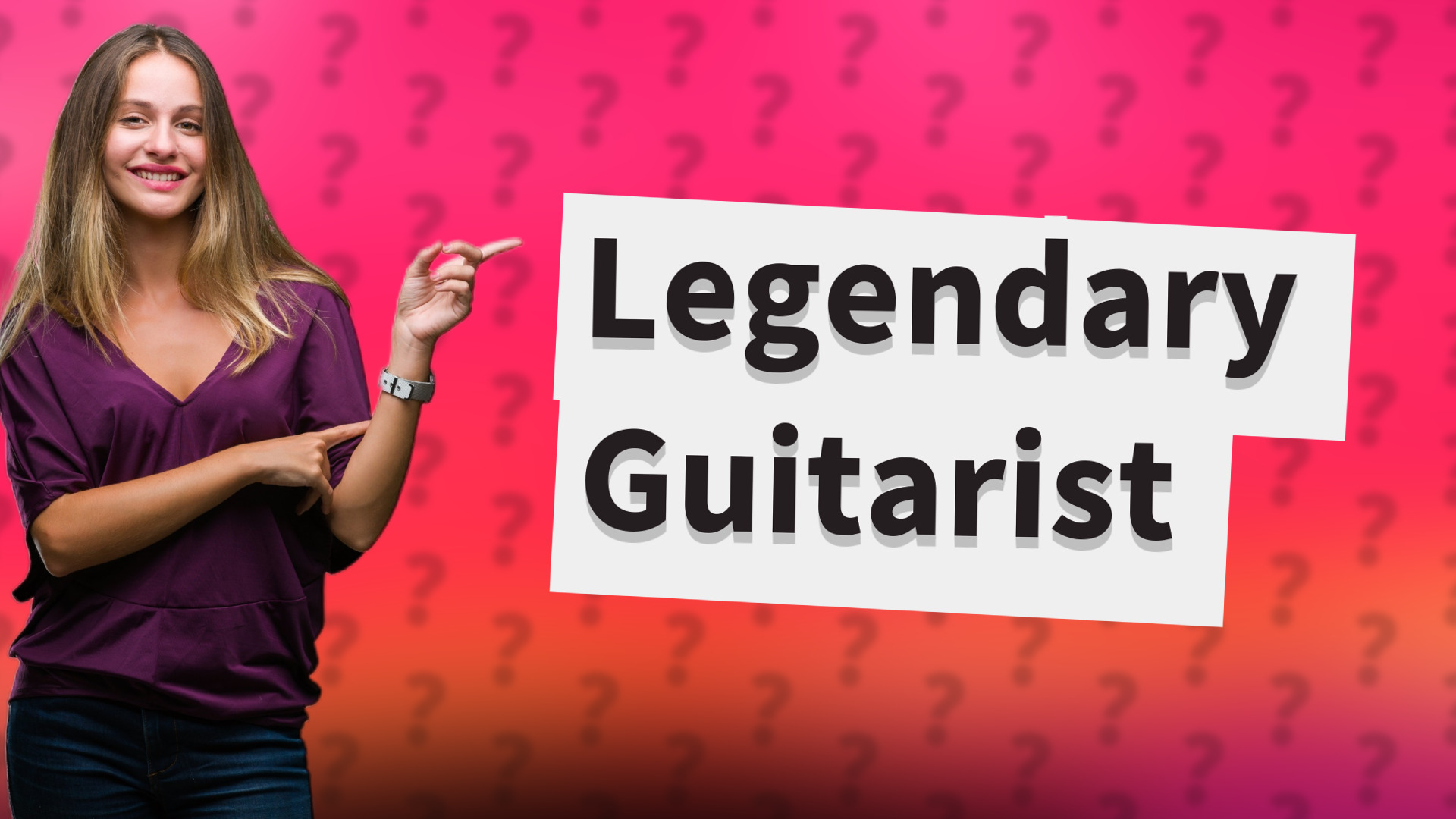Legendary Guitarist