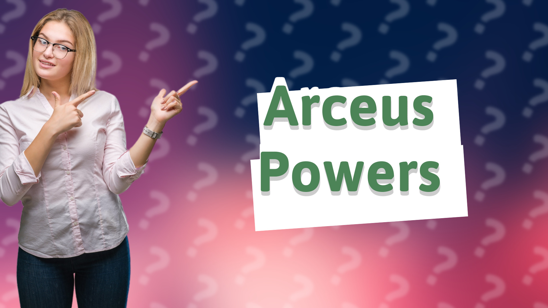 Arceus Powers