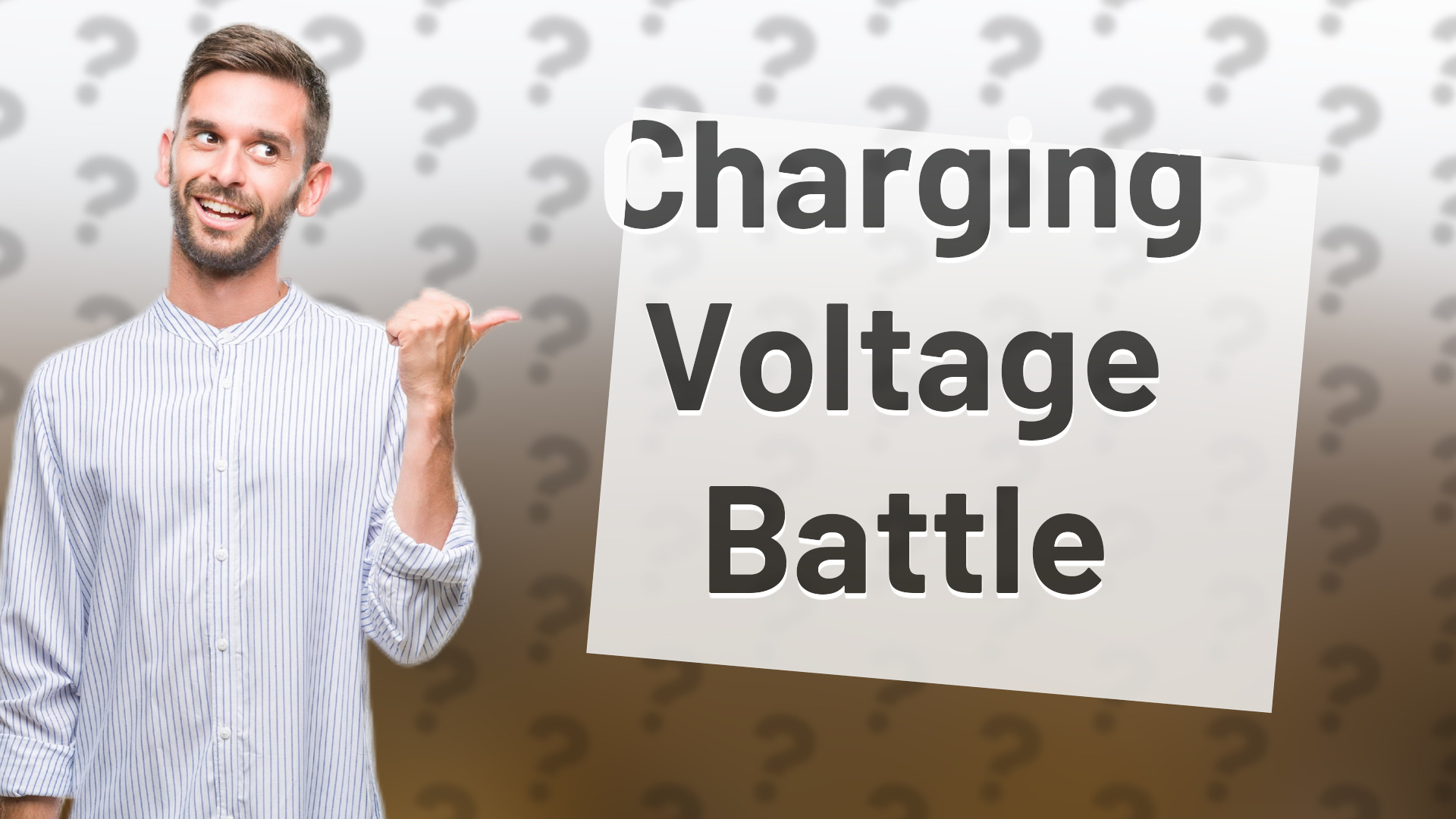 Charging Voltage Battle