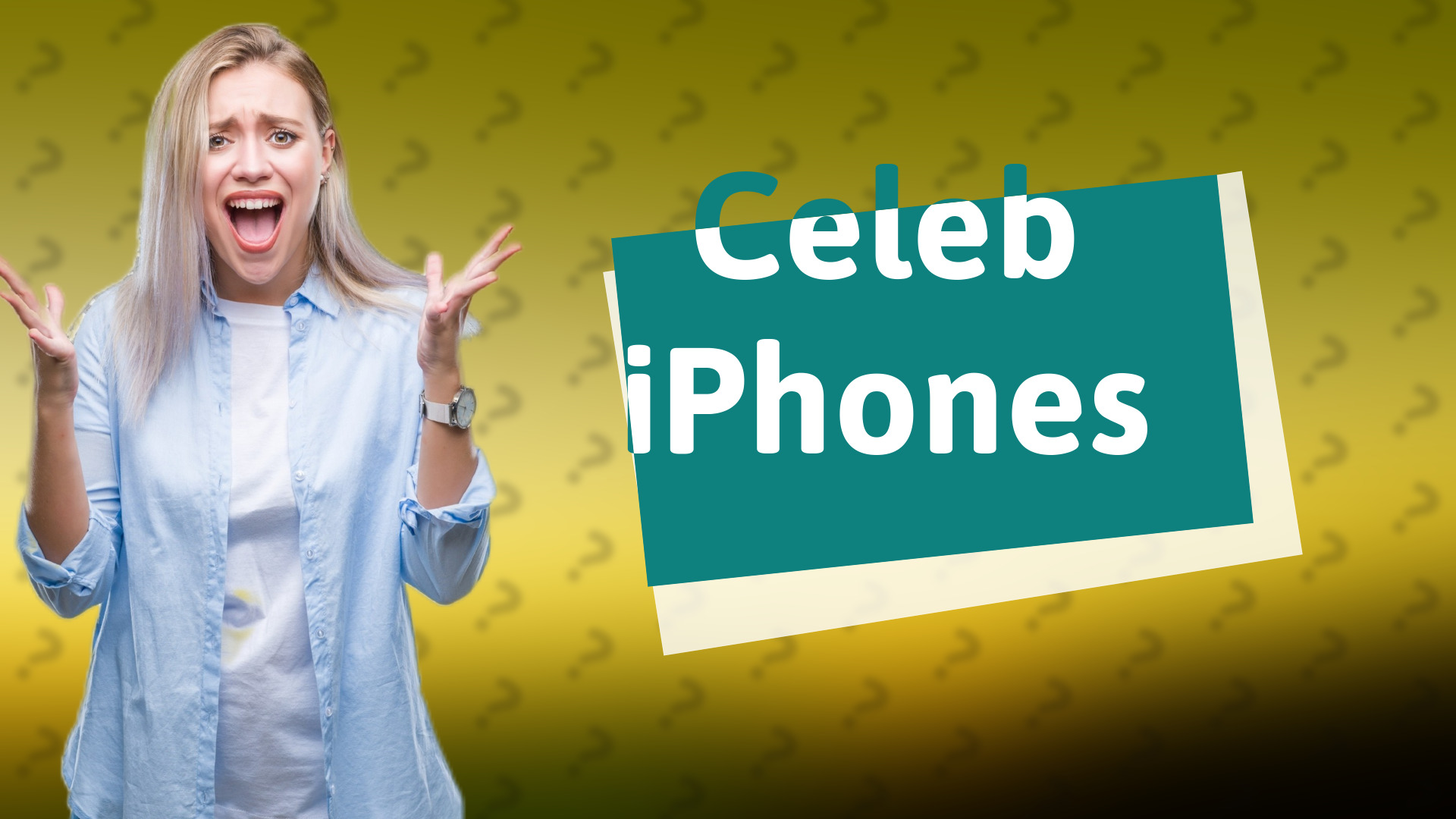 Celeb iPhones