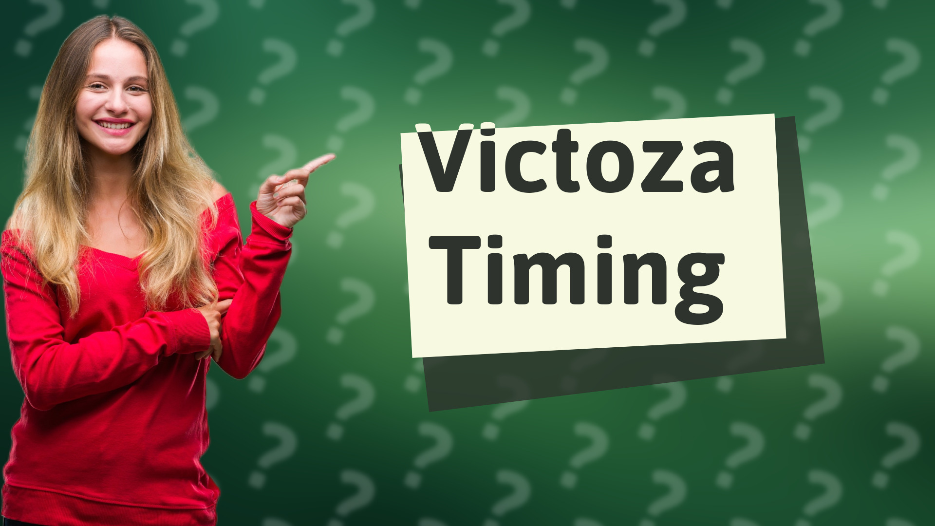 Victoza Timing