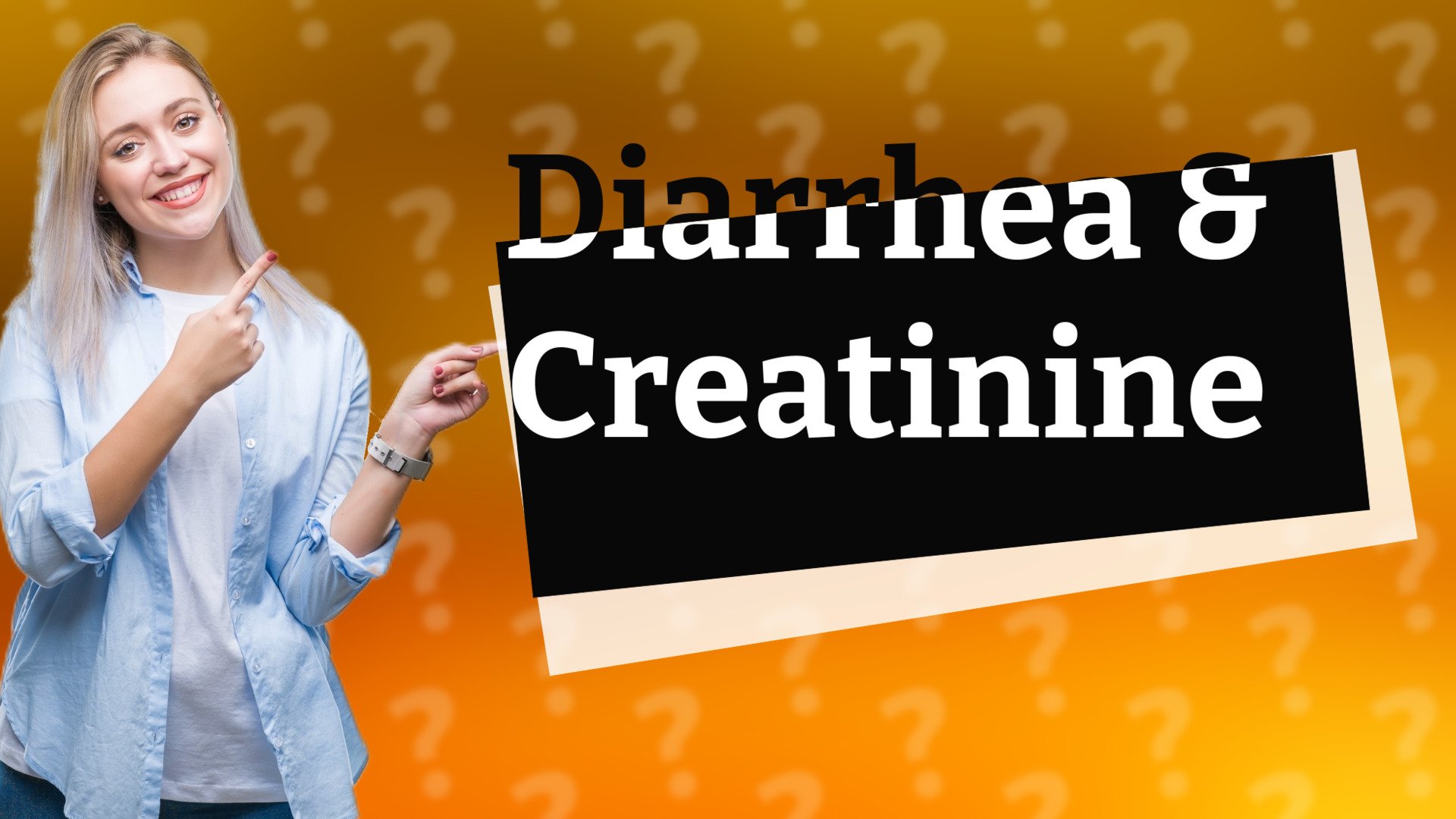 Diarrhea & Creatinine