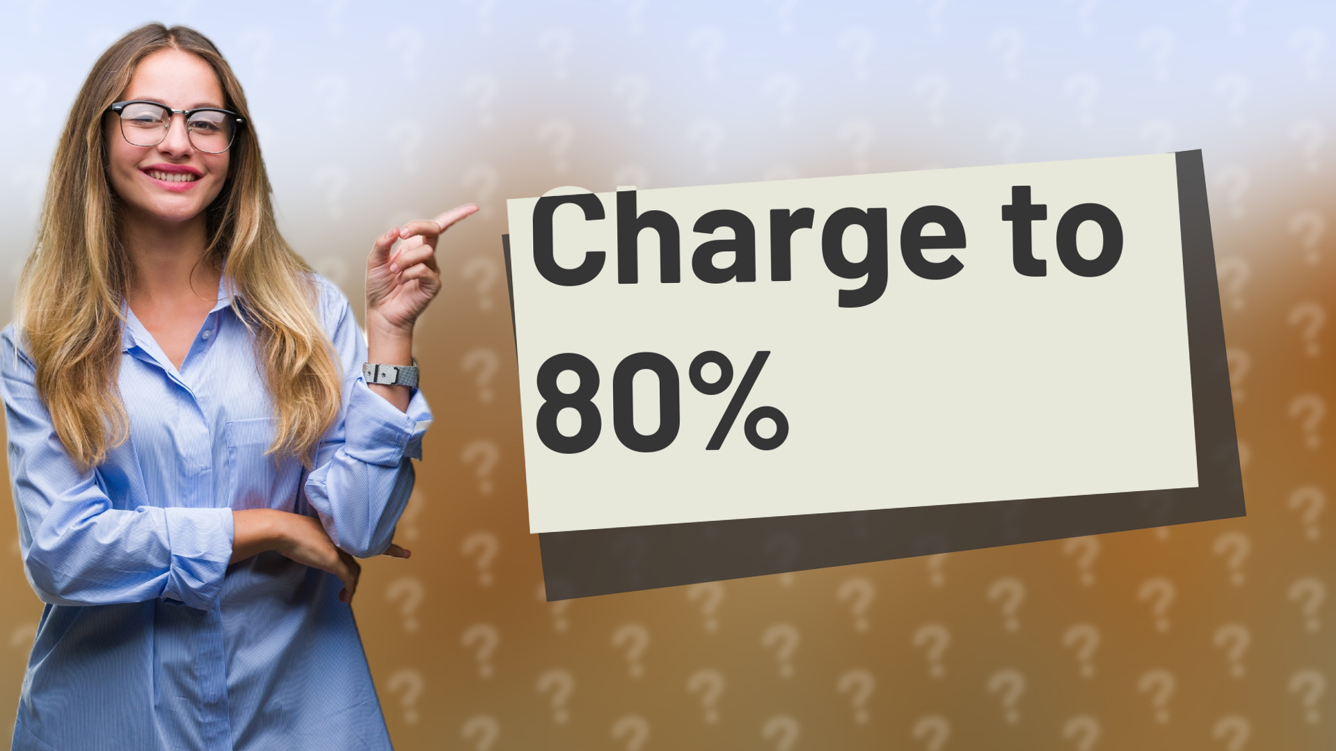 Charge to 80%