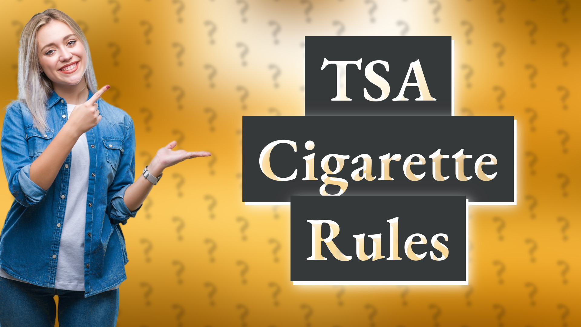 TSA Cigarette Rules