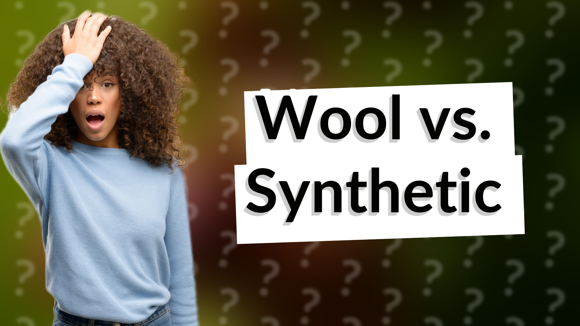Wool vs. Synthetic