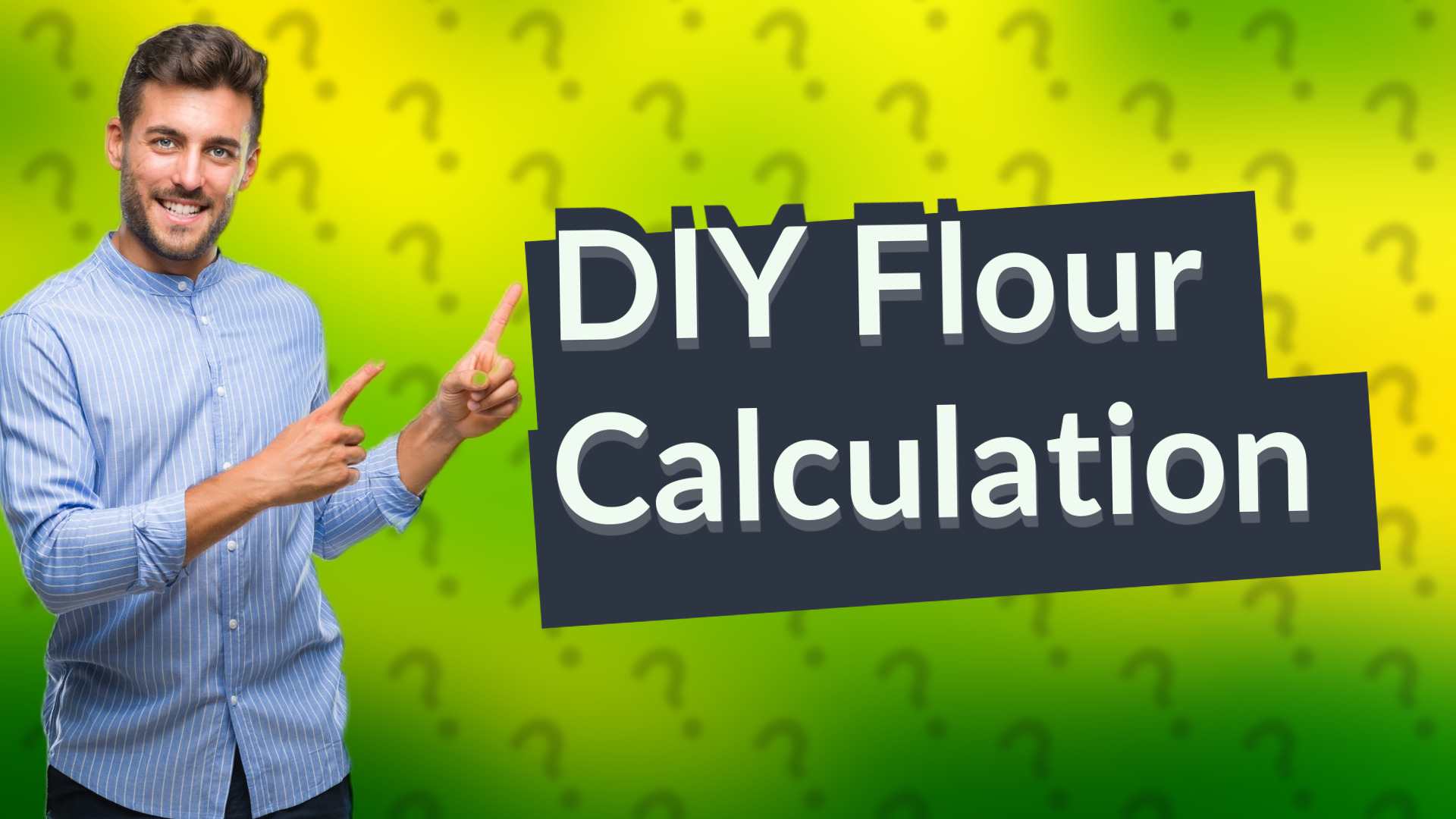 DIY Flour Calculation
