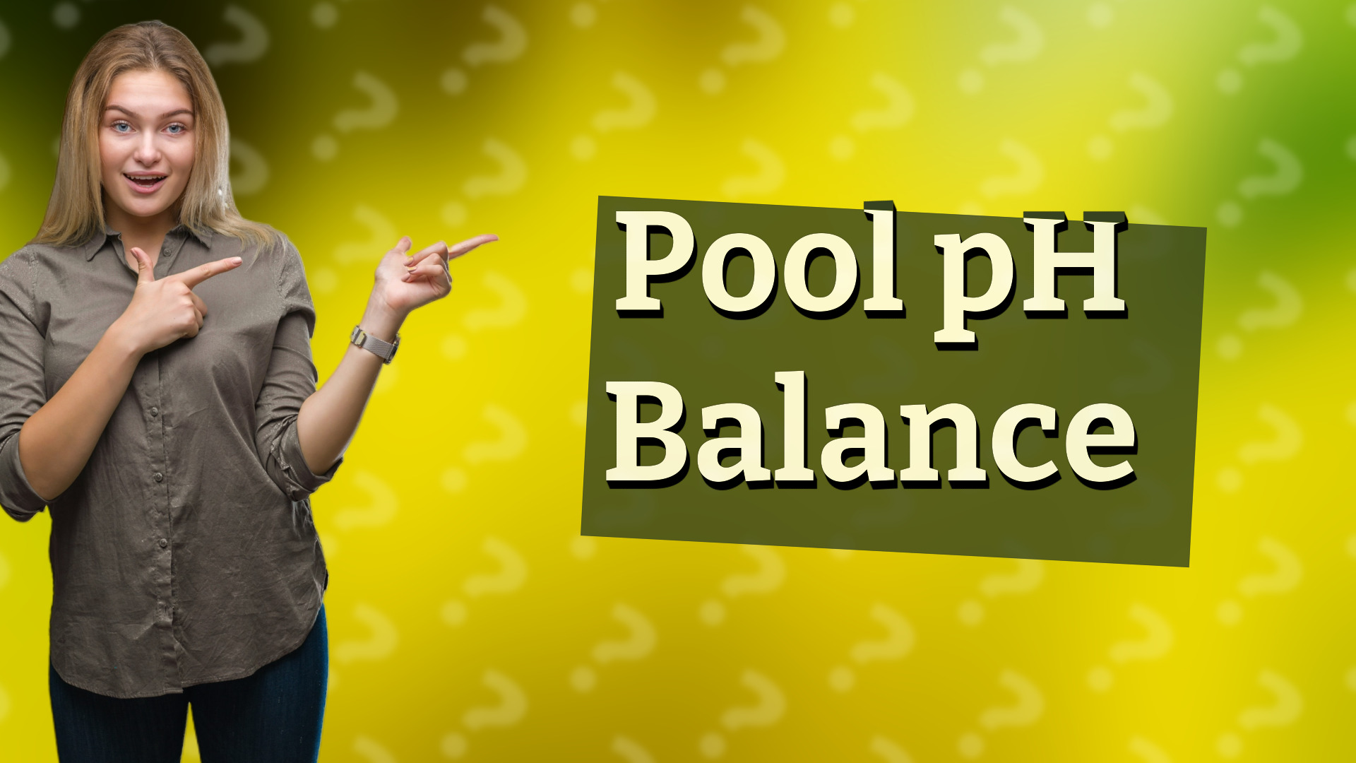 Pool pH Balance