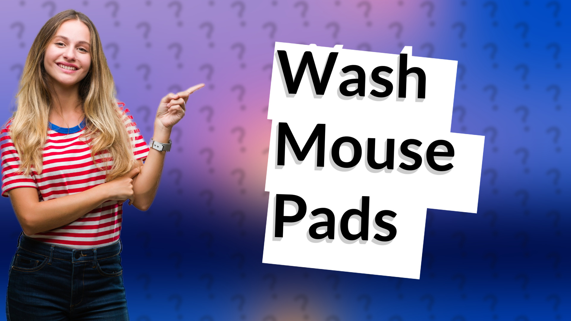 Wash Mouse Pads