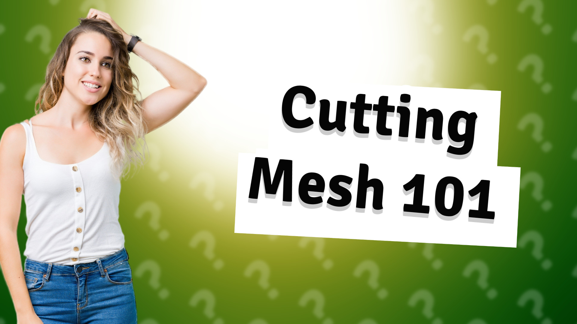 Cutting Mesh 101