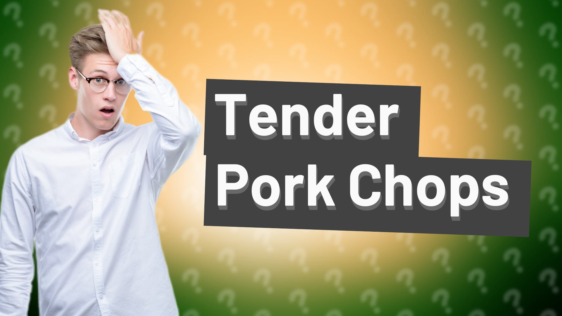 Tender Pork Chops