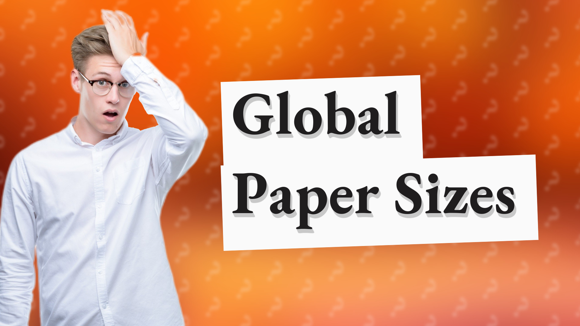 Global Paper Sizes