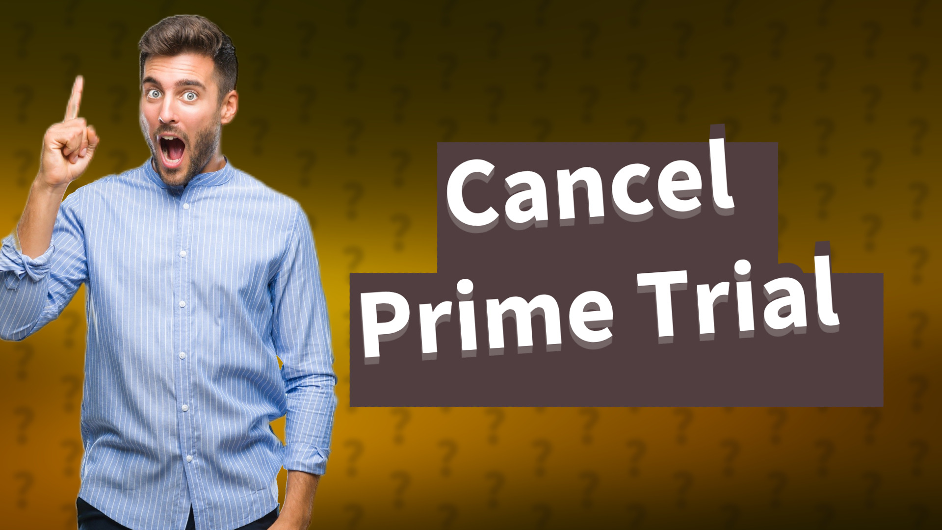 Cancel Prime Trial