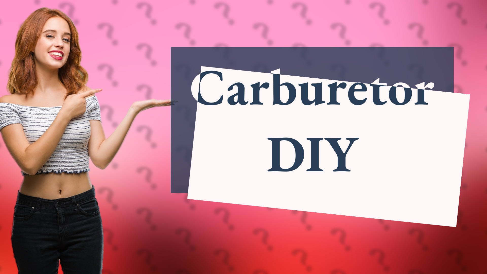 Carburetor DIY