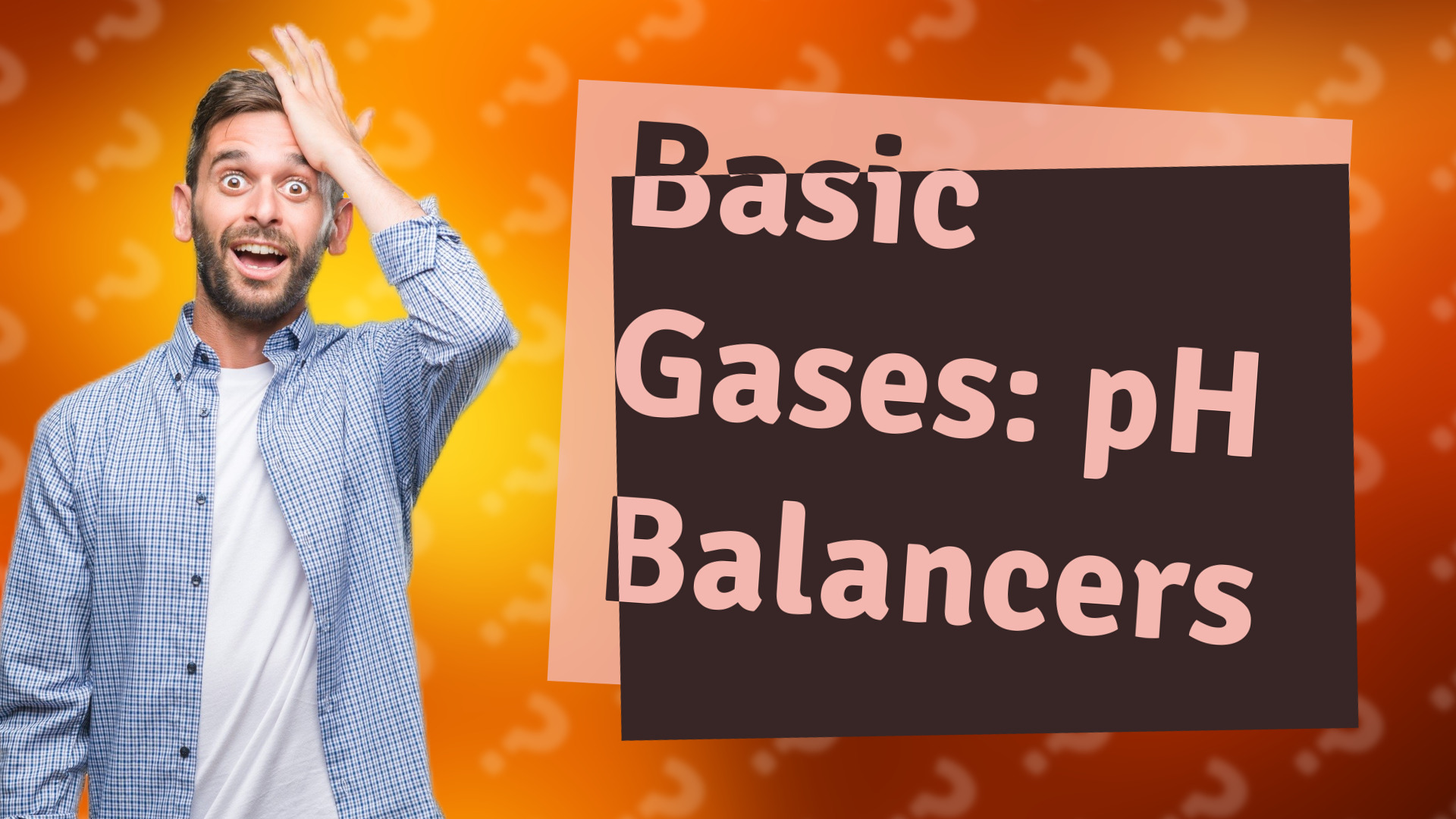 Basic Gases: pH Balancers