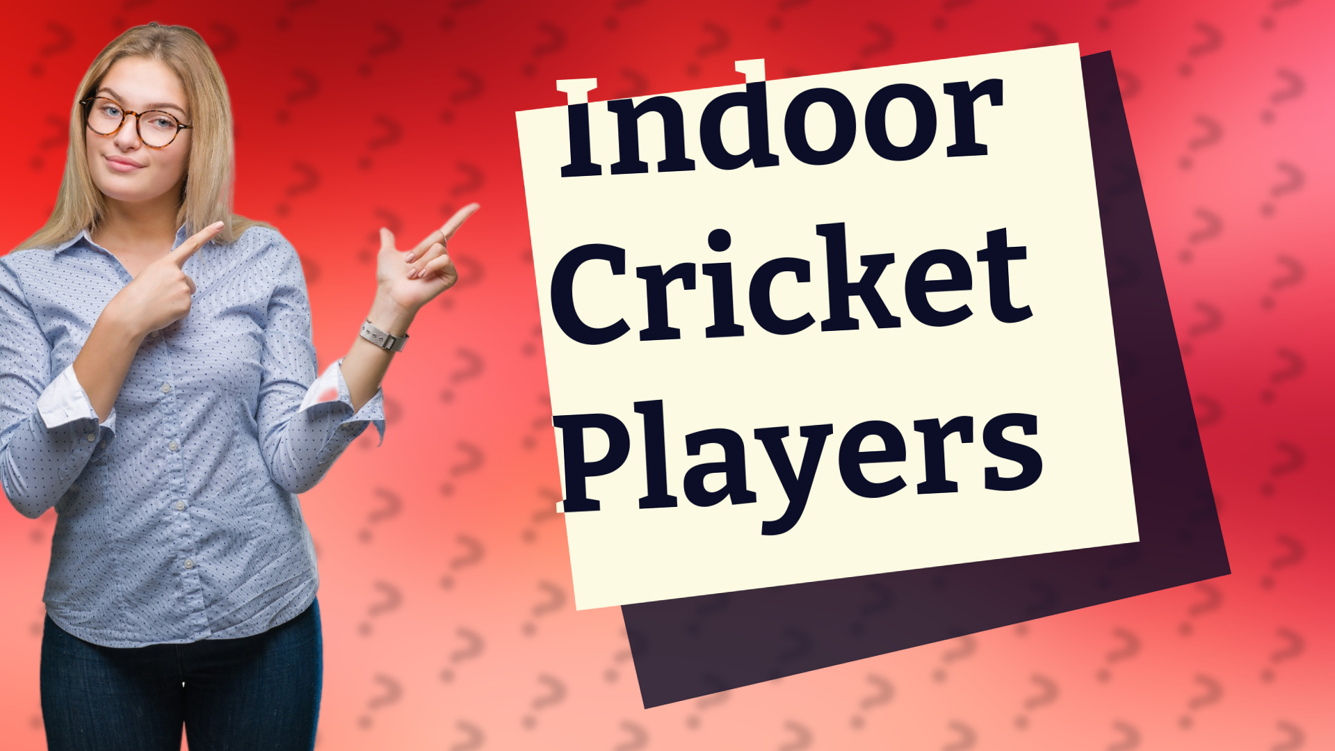 Indoor Cricket Players