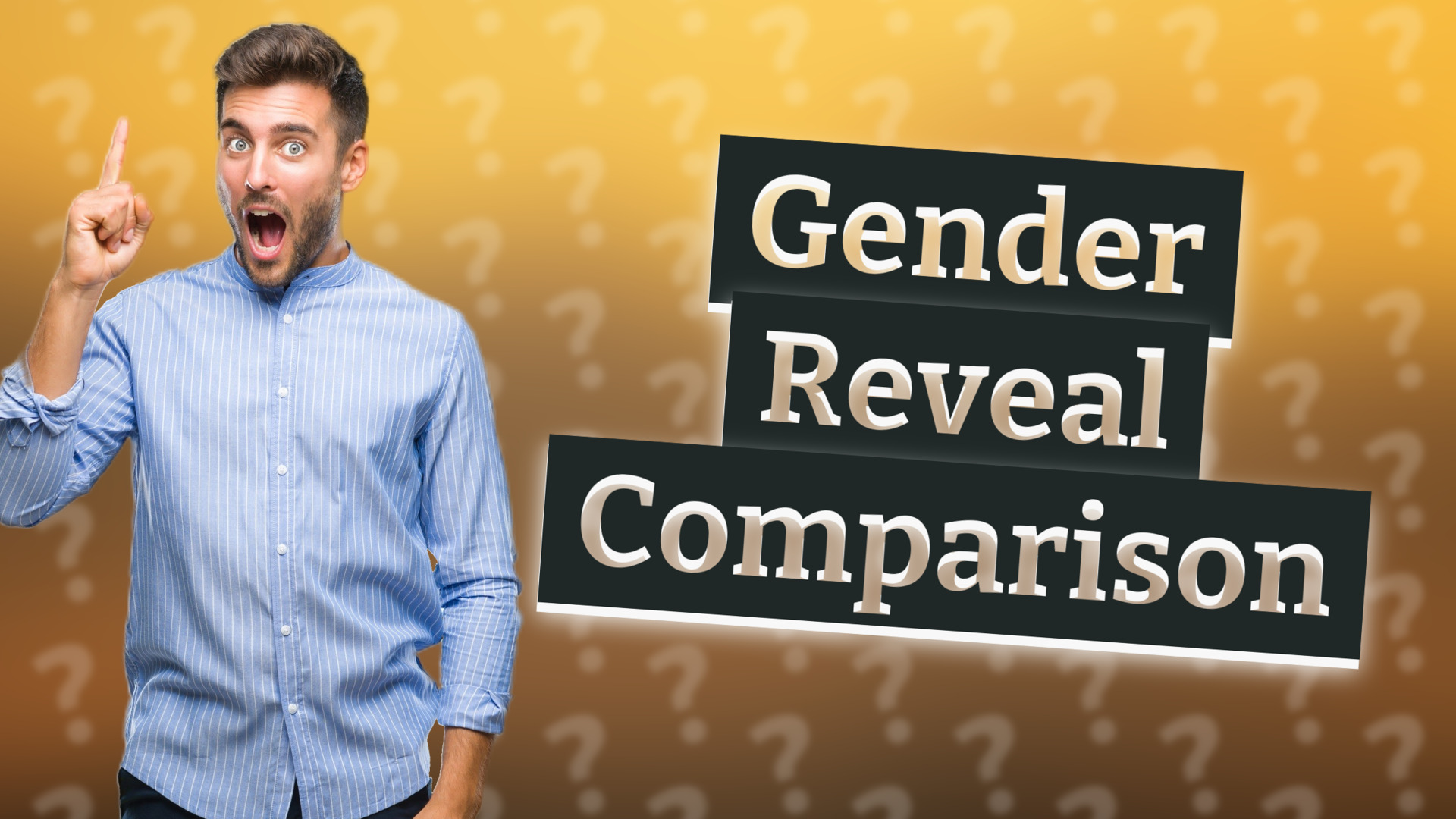 Gender Reveal Comparison