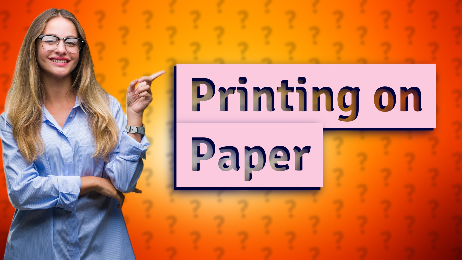 Printing on Paper