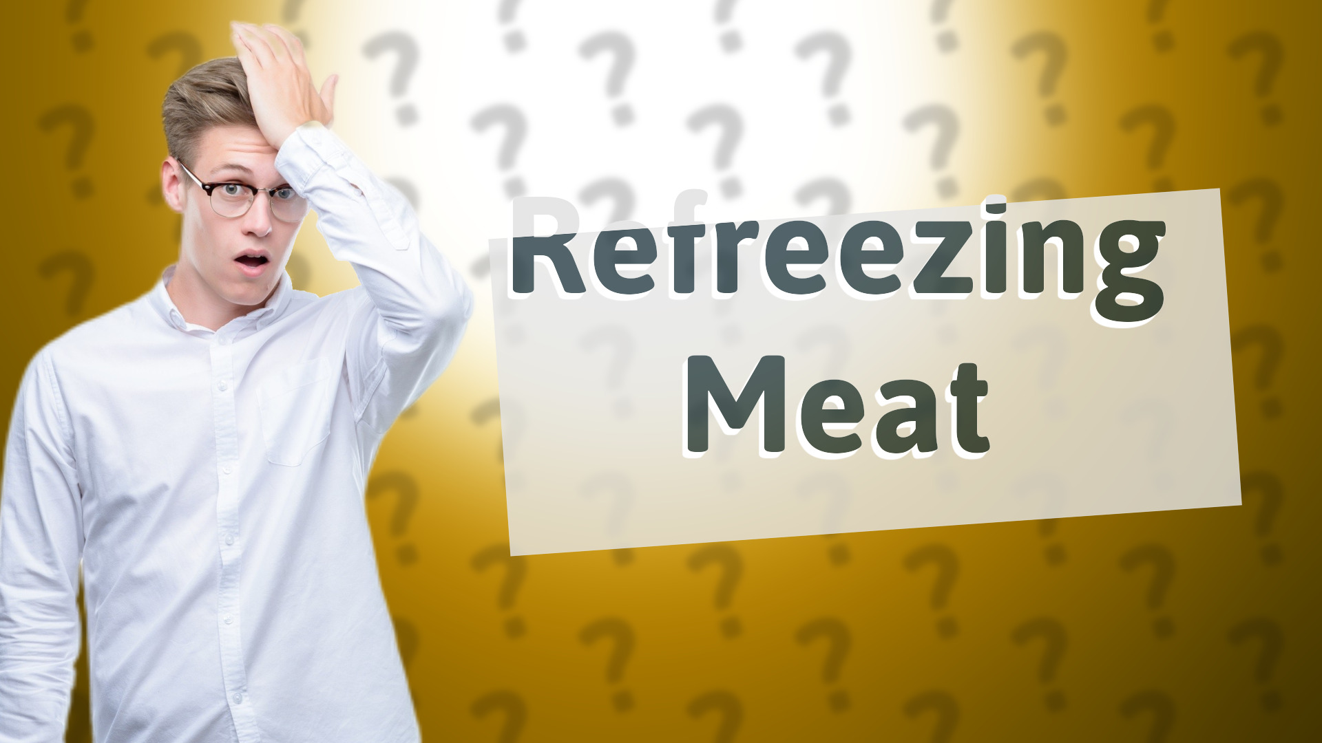 Refreezing Meat