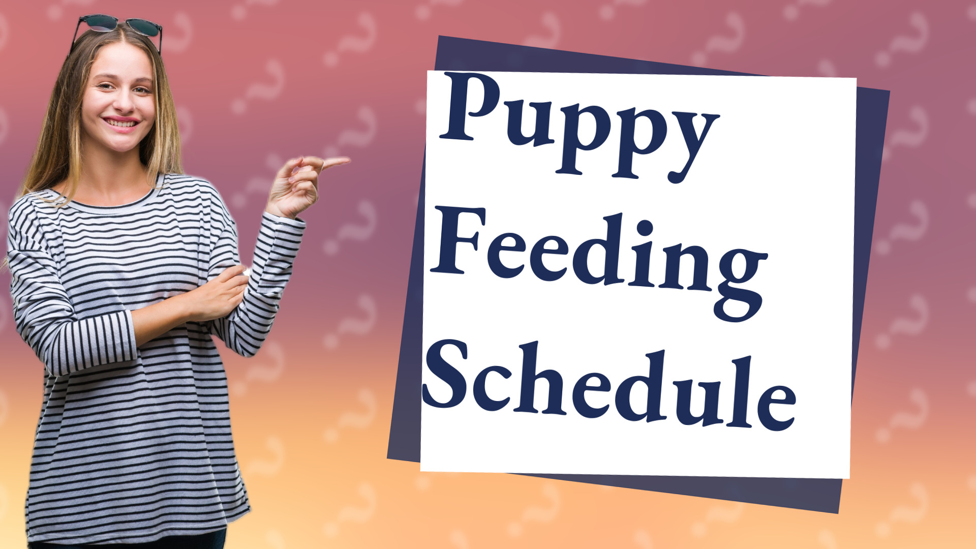 Puppy Feeding Schedule