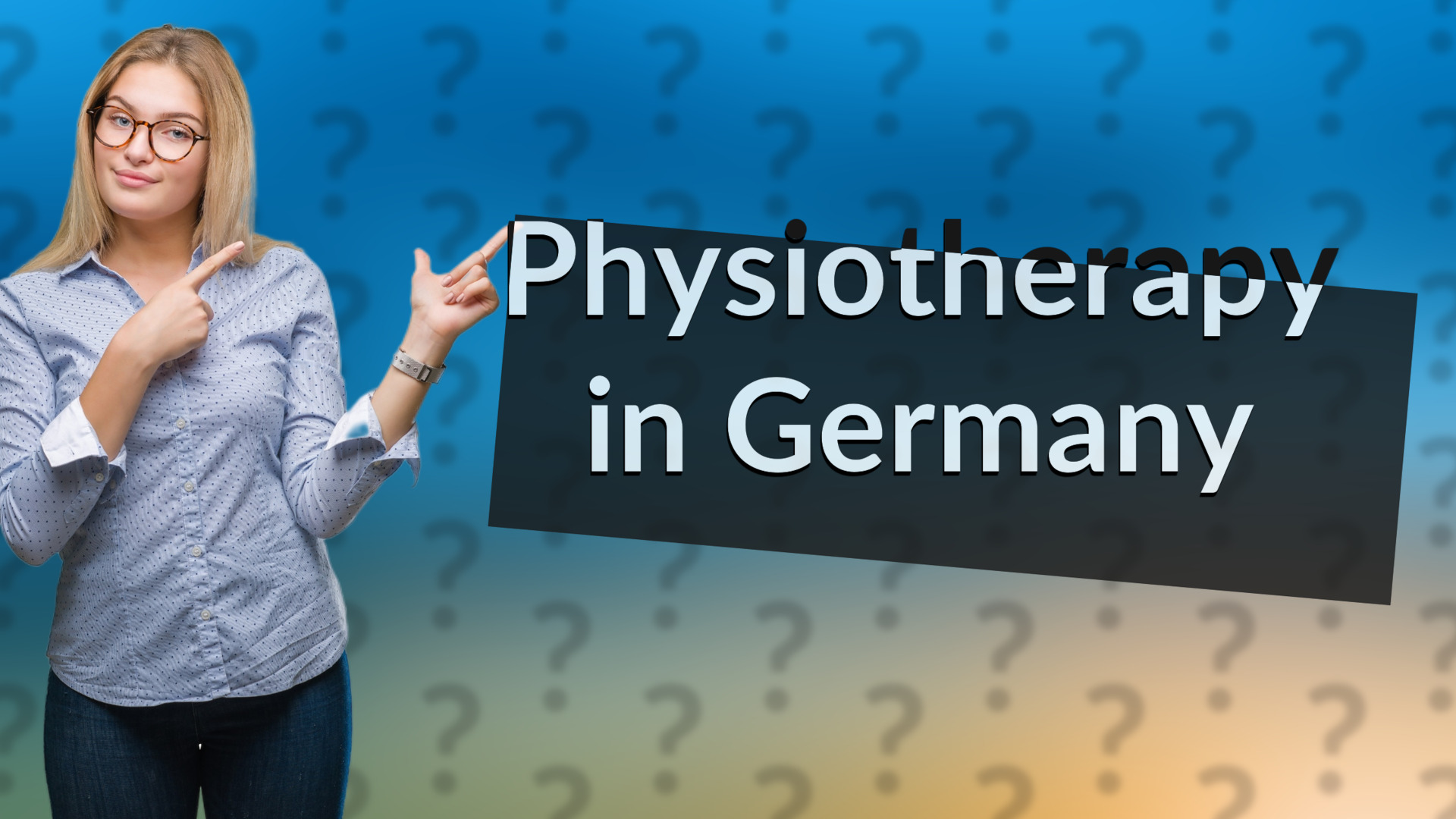 Physiotherapy in Germany