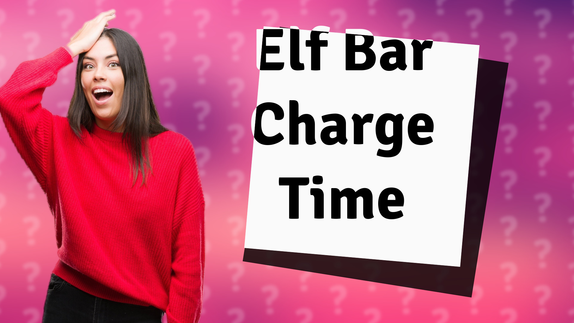 Elf Bar Charge Time