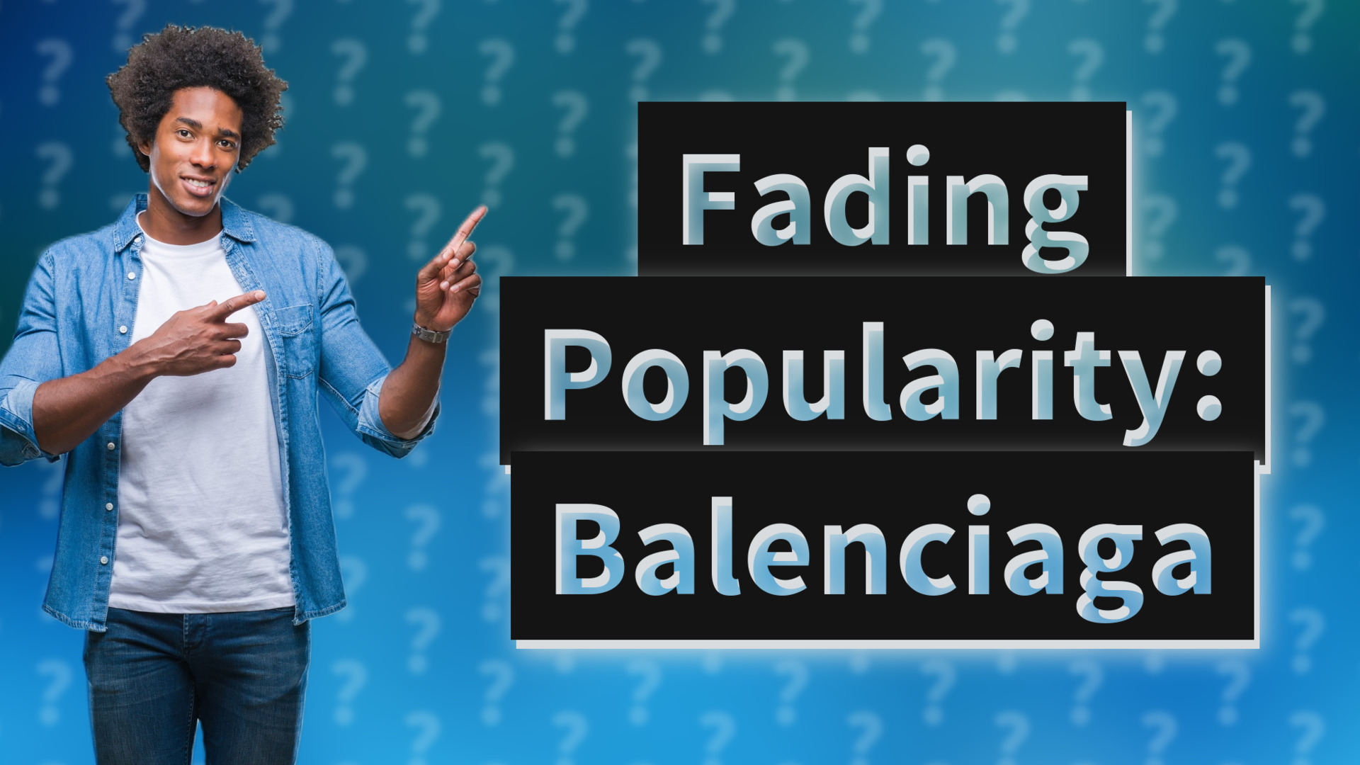 Fading Popularity: Balenciaga