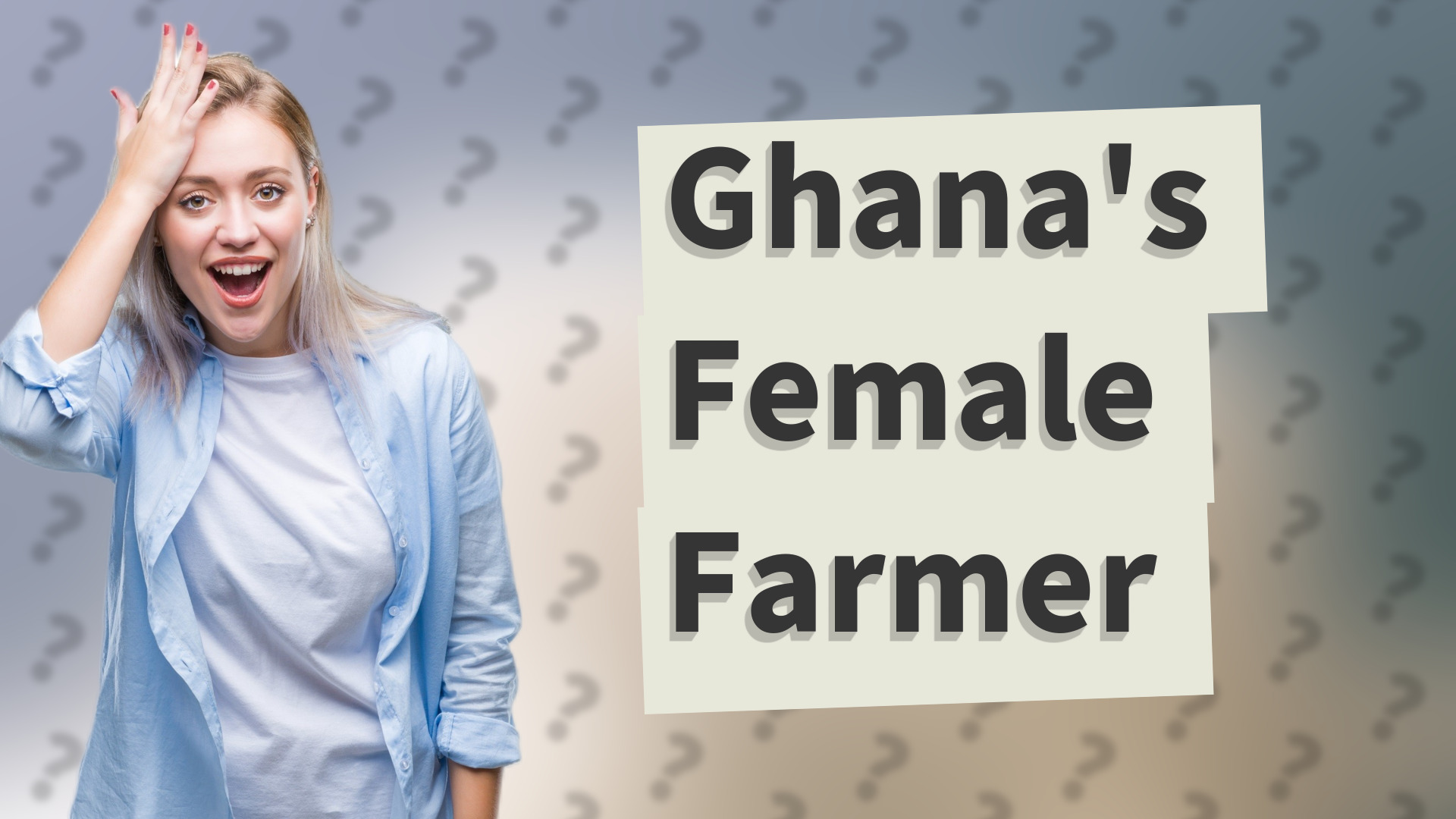 Ghana's Female Farmer