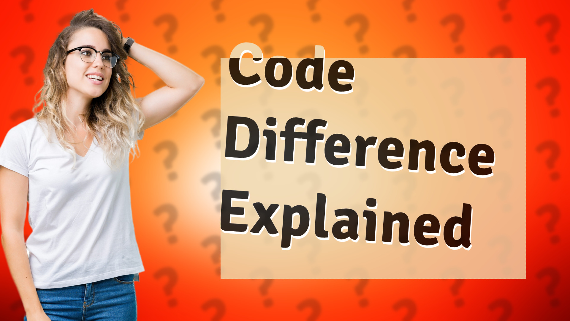 Code Difference Explained