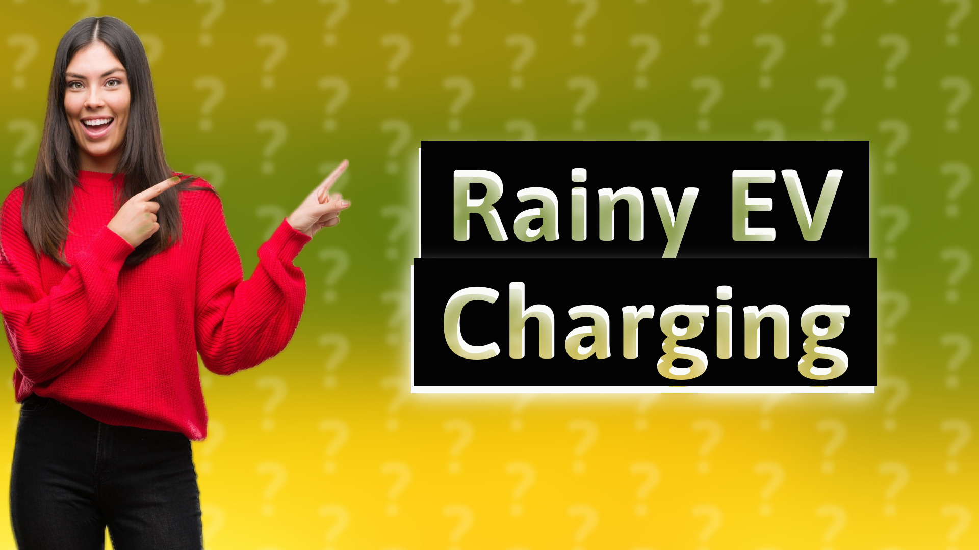 Rainy EV Charging