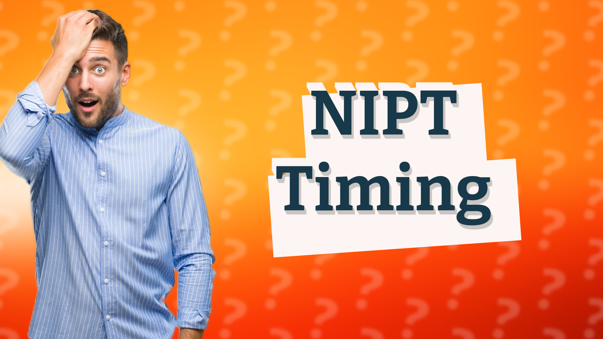NIPT Timing
