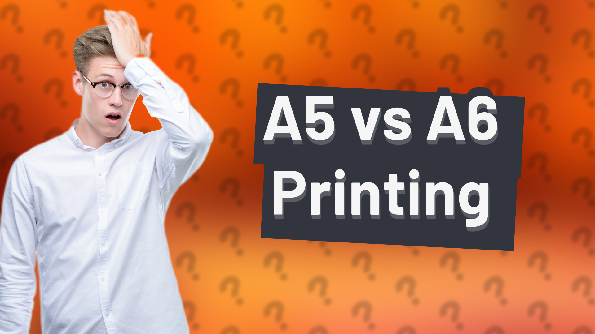 A5 vs A6 Printing