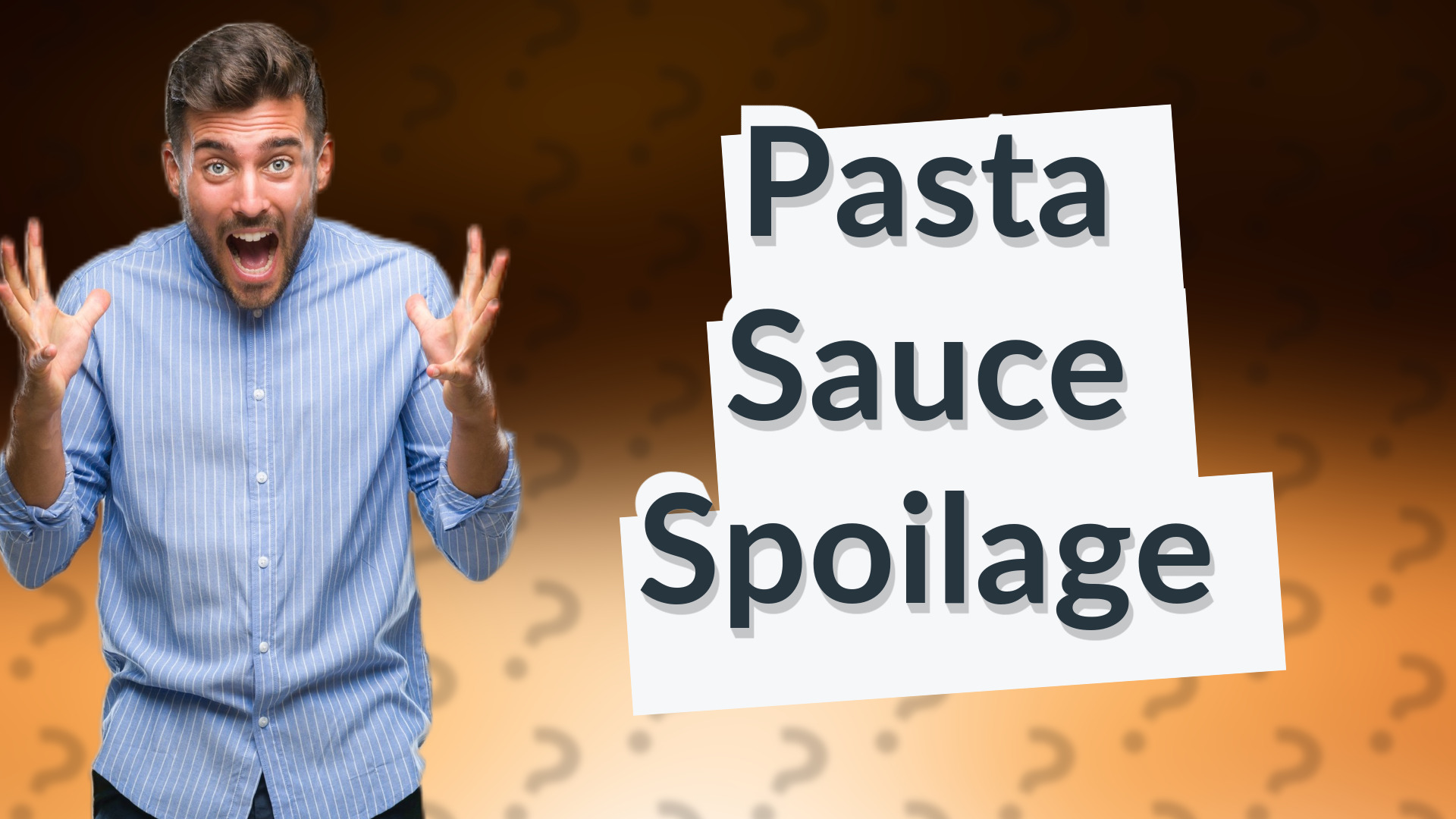 Pasta Sauce Spoilage