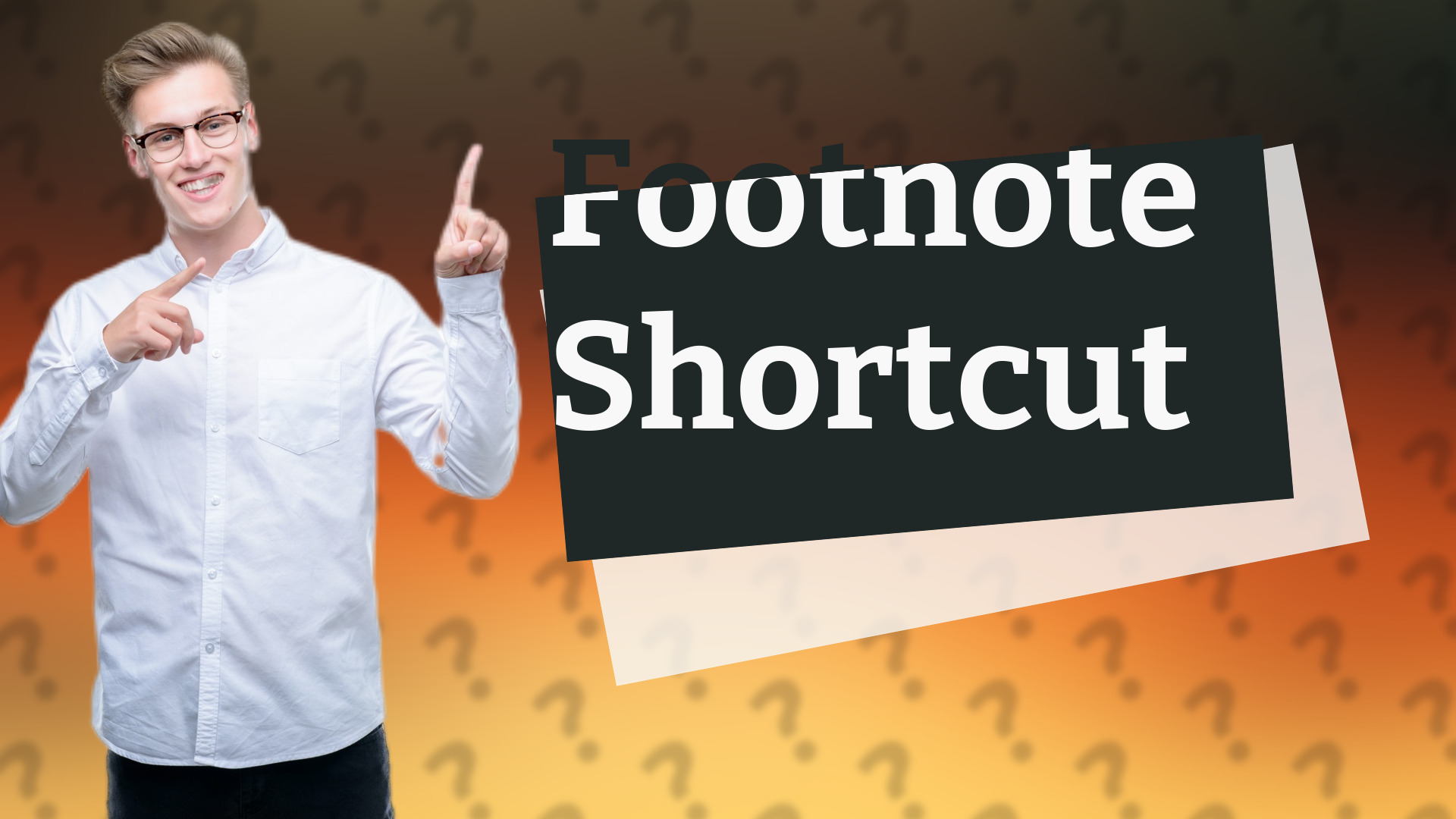 Footnote Shortcut