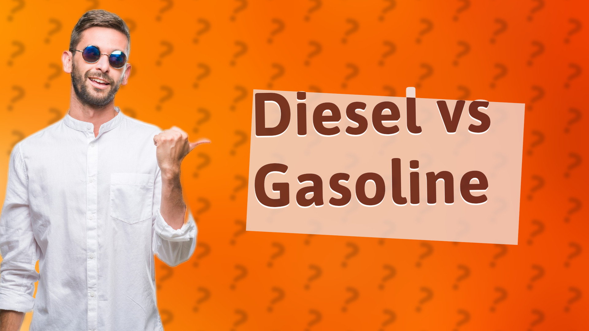 Diesel vs Gasoline