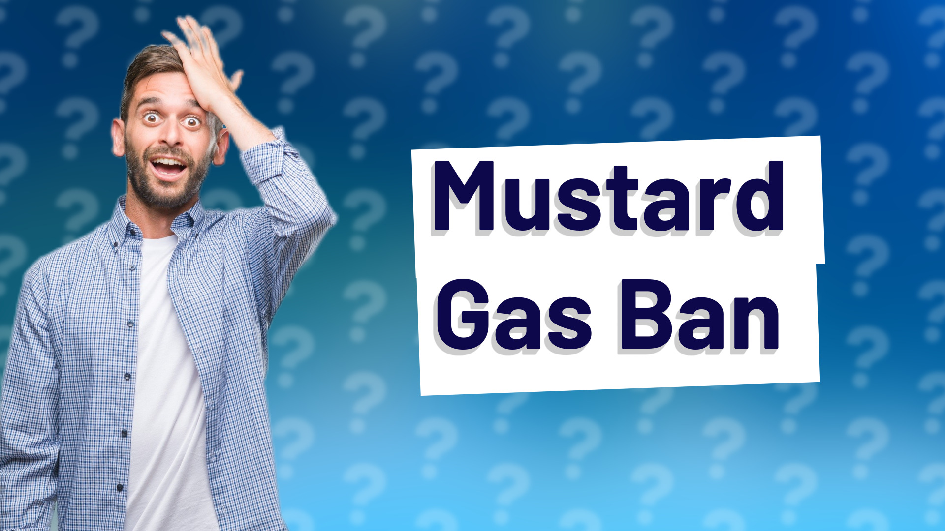 Mustard Gas Ban