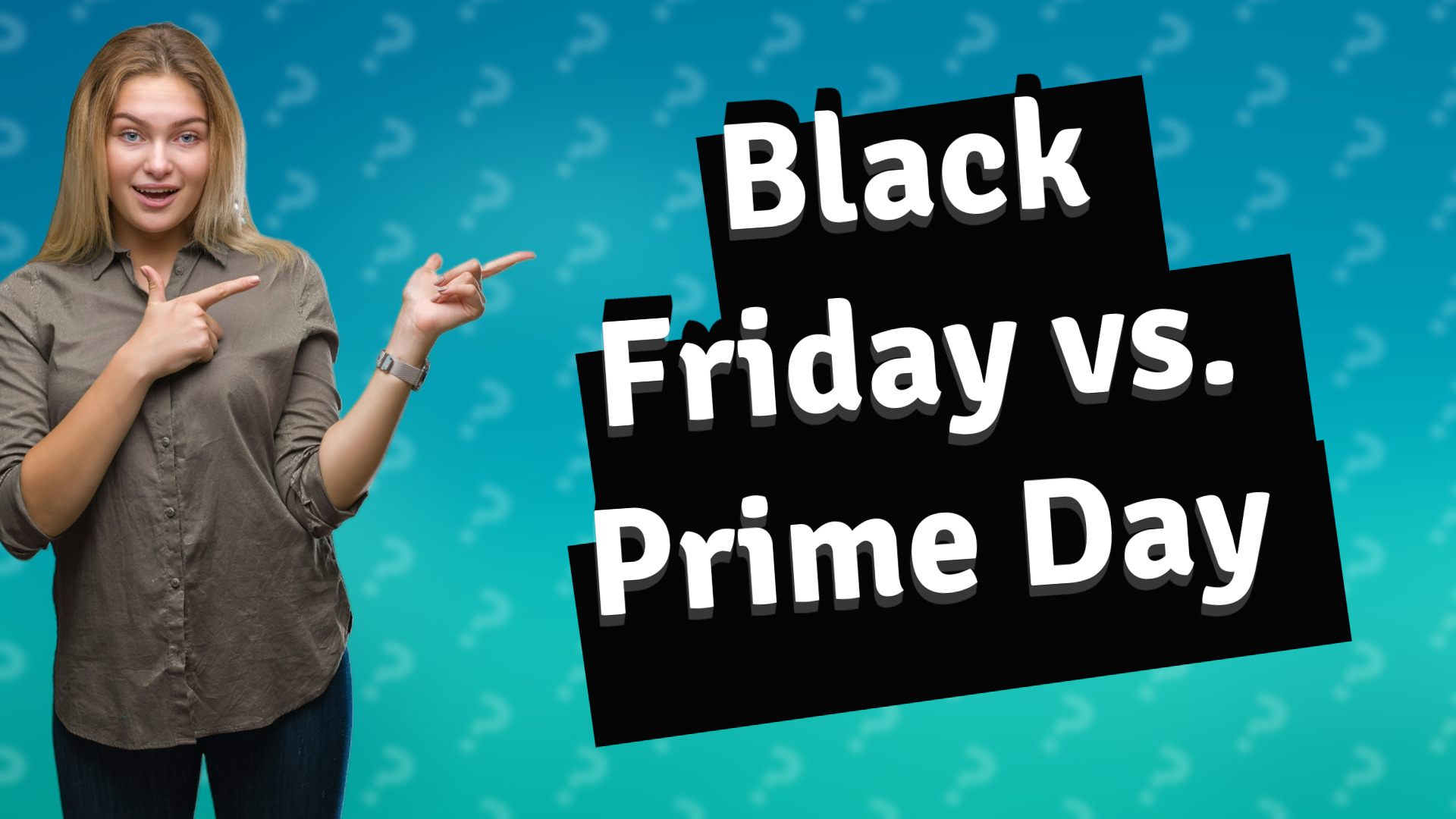 Black Friday vs. Prime Day