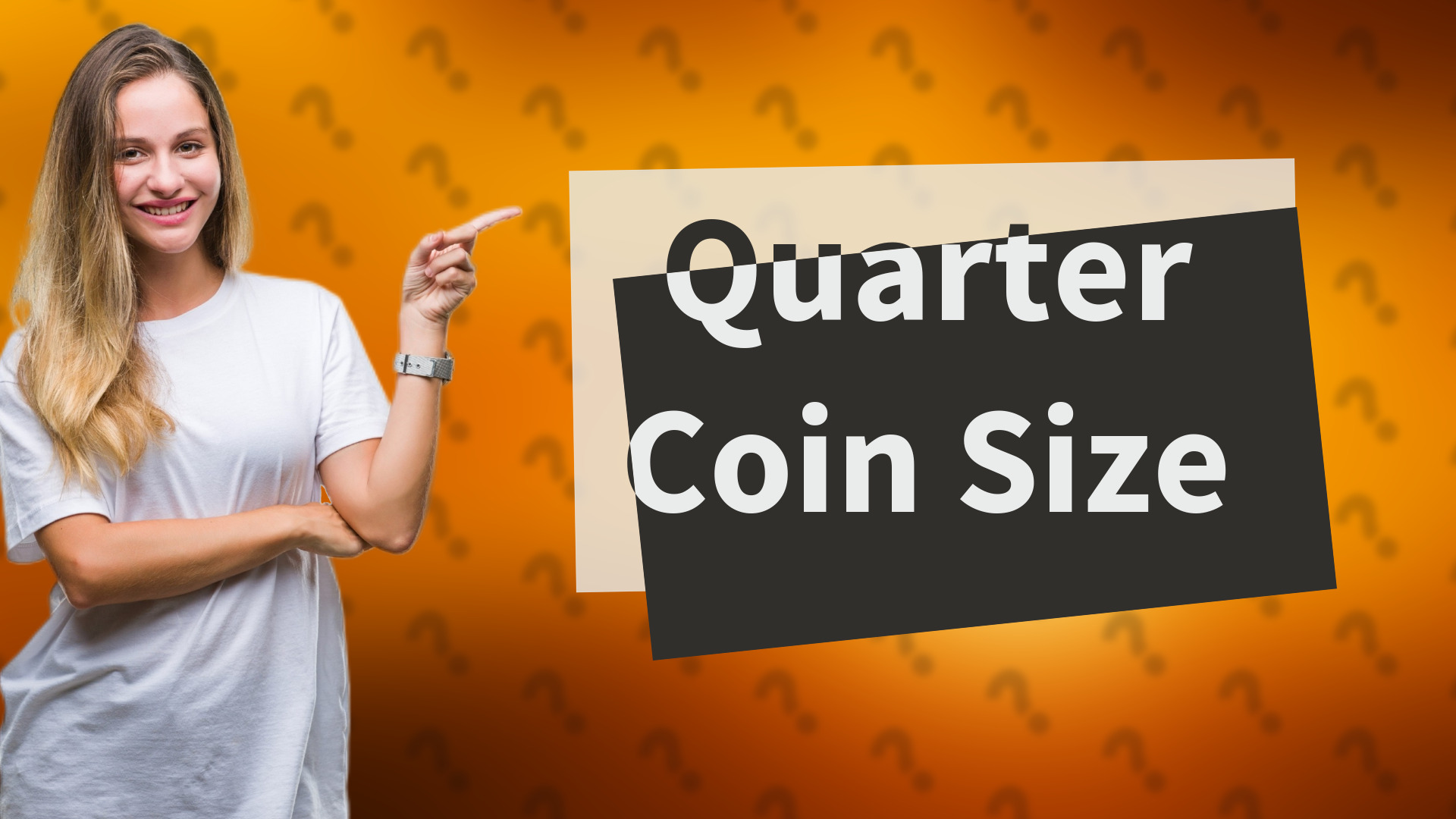 Quarter Coin Size