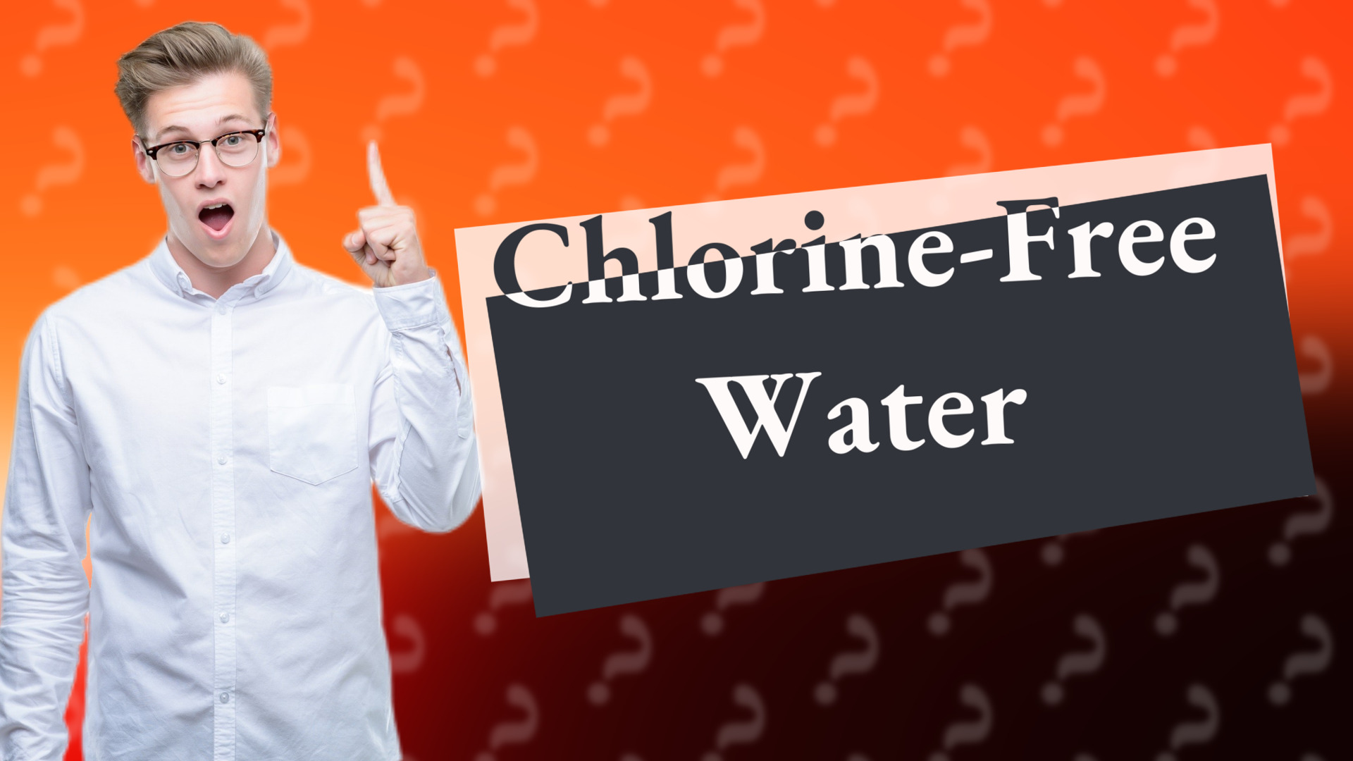 Chlorine-Free Water