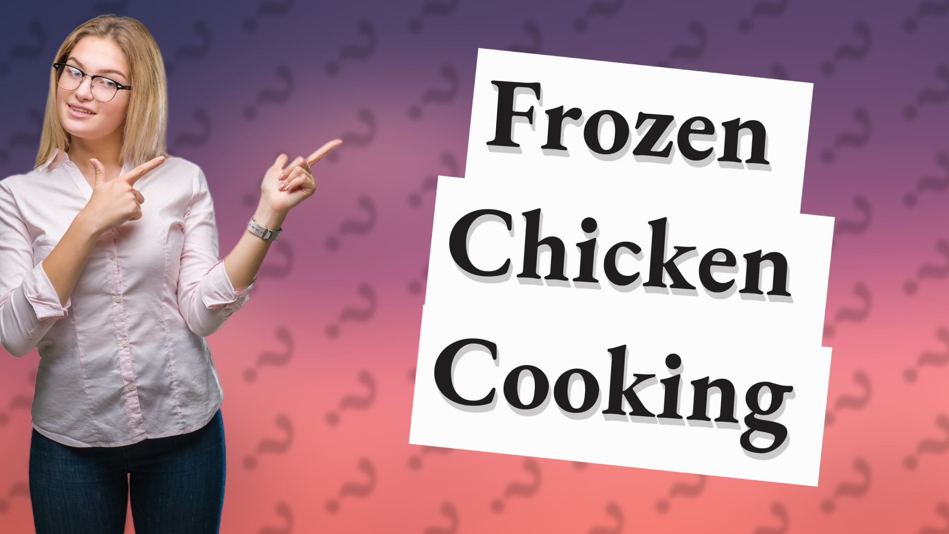 Frozen Chicken Cooking