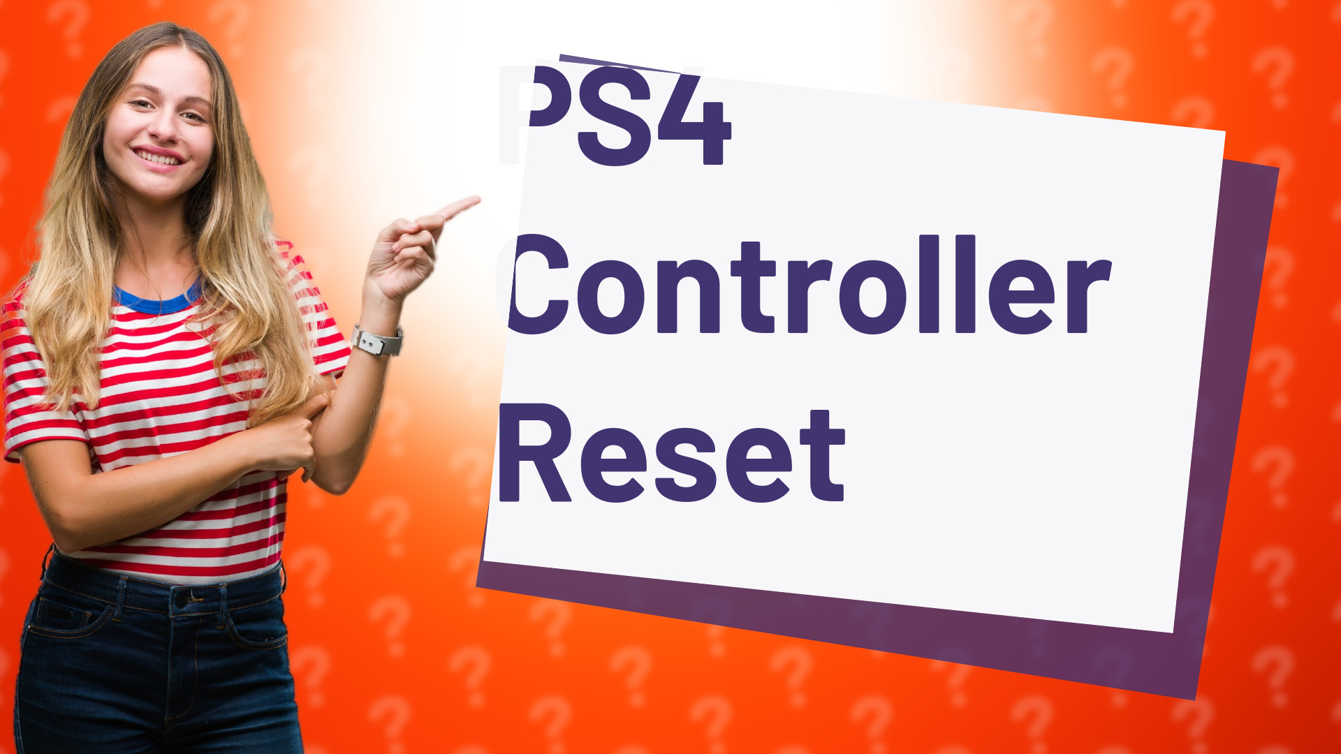 PS4 Controller Reset