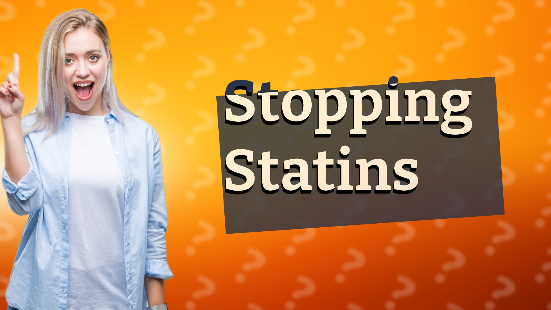 Stopping Statins