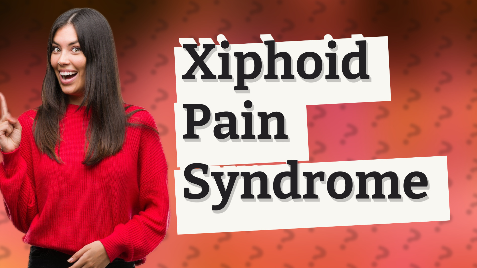 Xiphoid Pain Syndrome